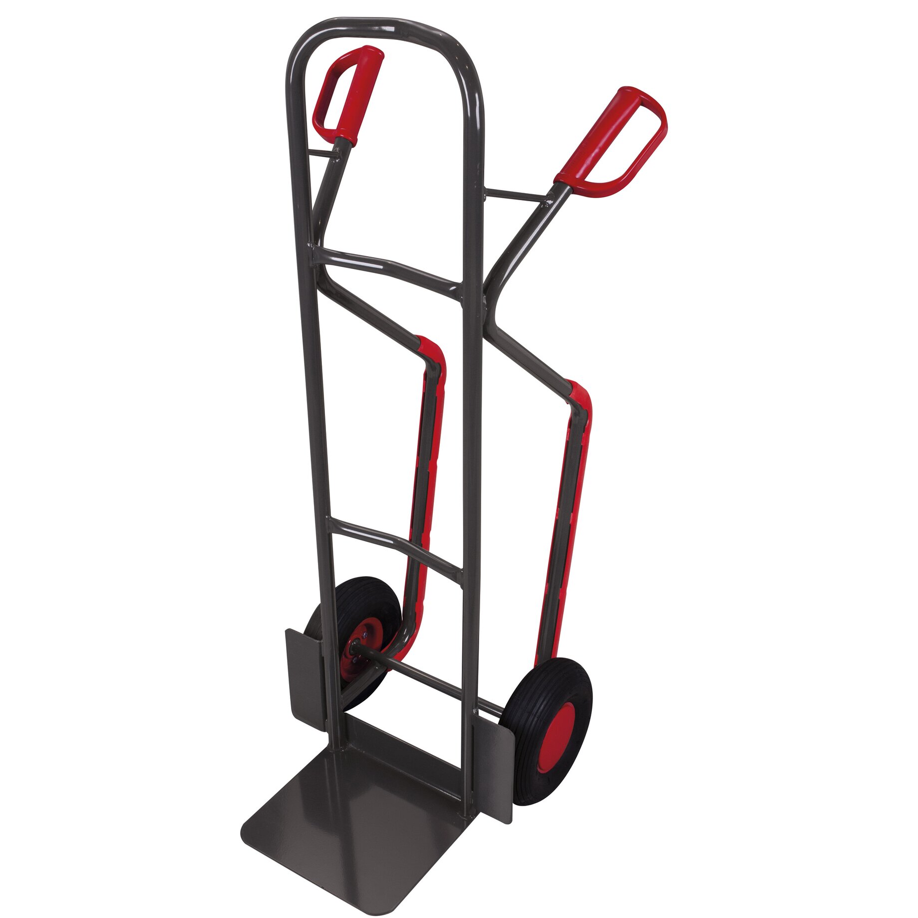 Handtruck, Dolly, Trolley, Wheelbarrow-like, Red accents