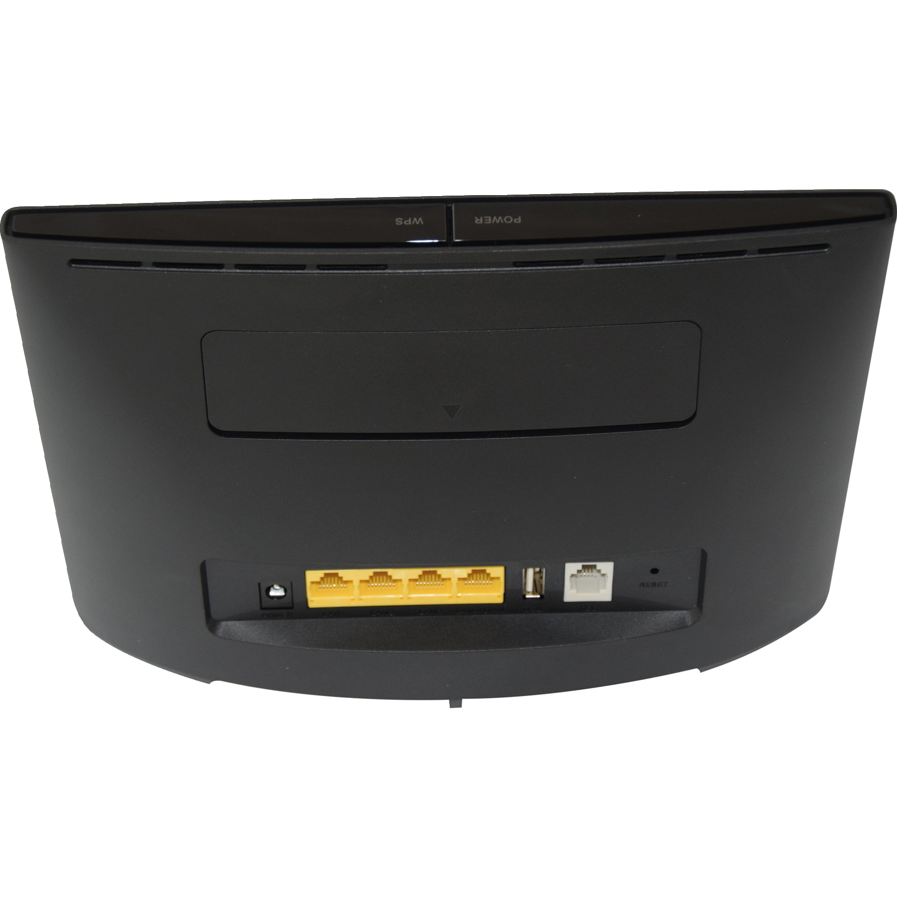 Wlan-Router, Netzwerkgerät, LAN-Anschlüsse, USB-Anschluss, Netzschalter