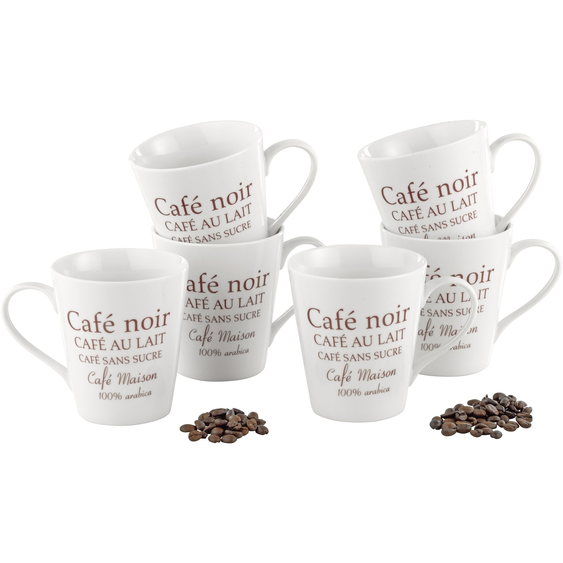 Kaffeetassen, Becher, Kaffeebecher, Cafe noir, Arabica