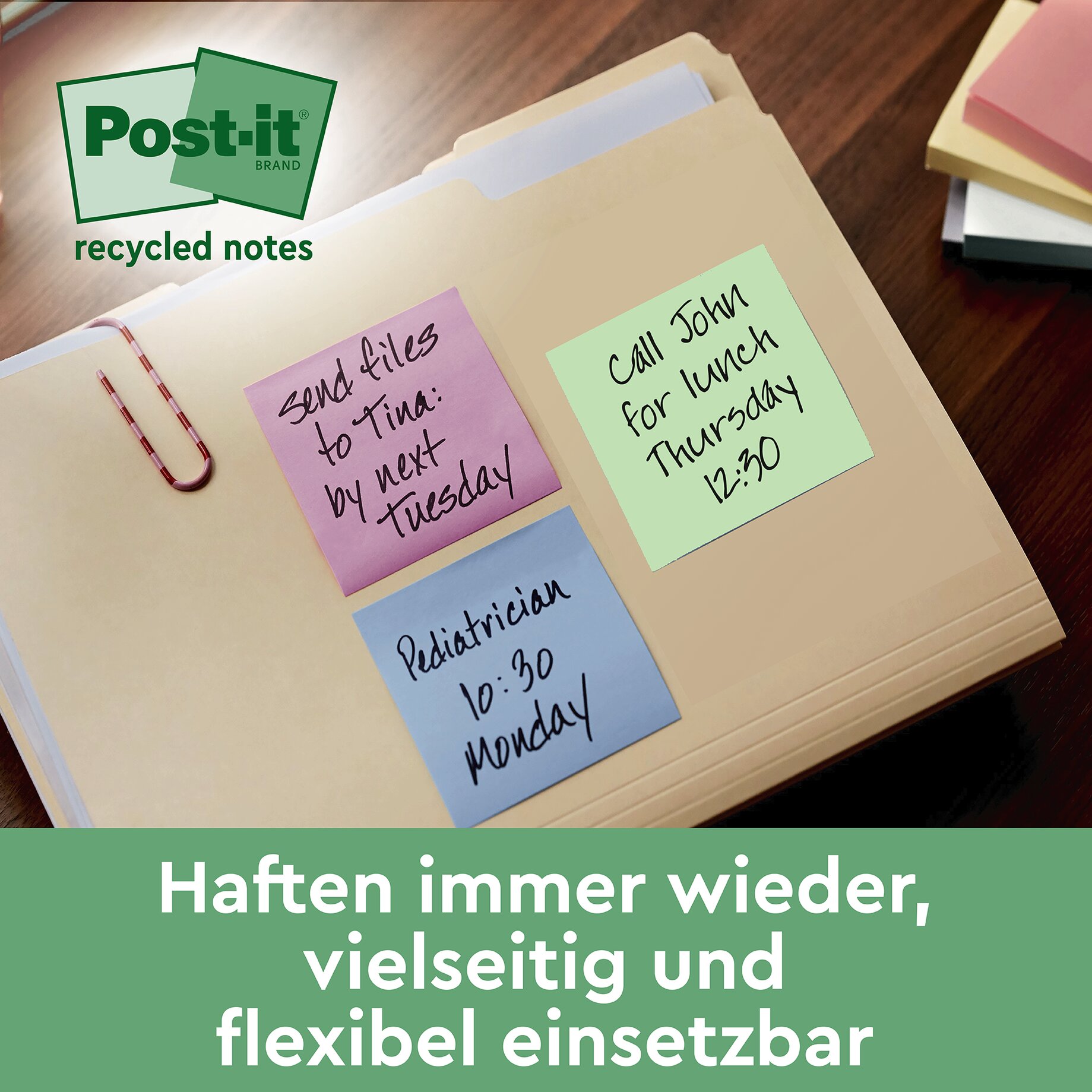 Post-it Haftnotiz Super Sticky sort 12St