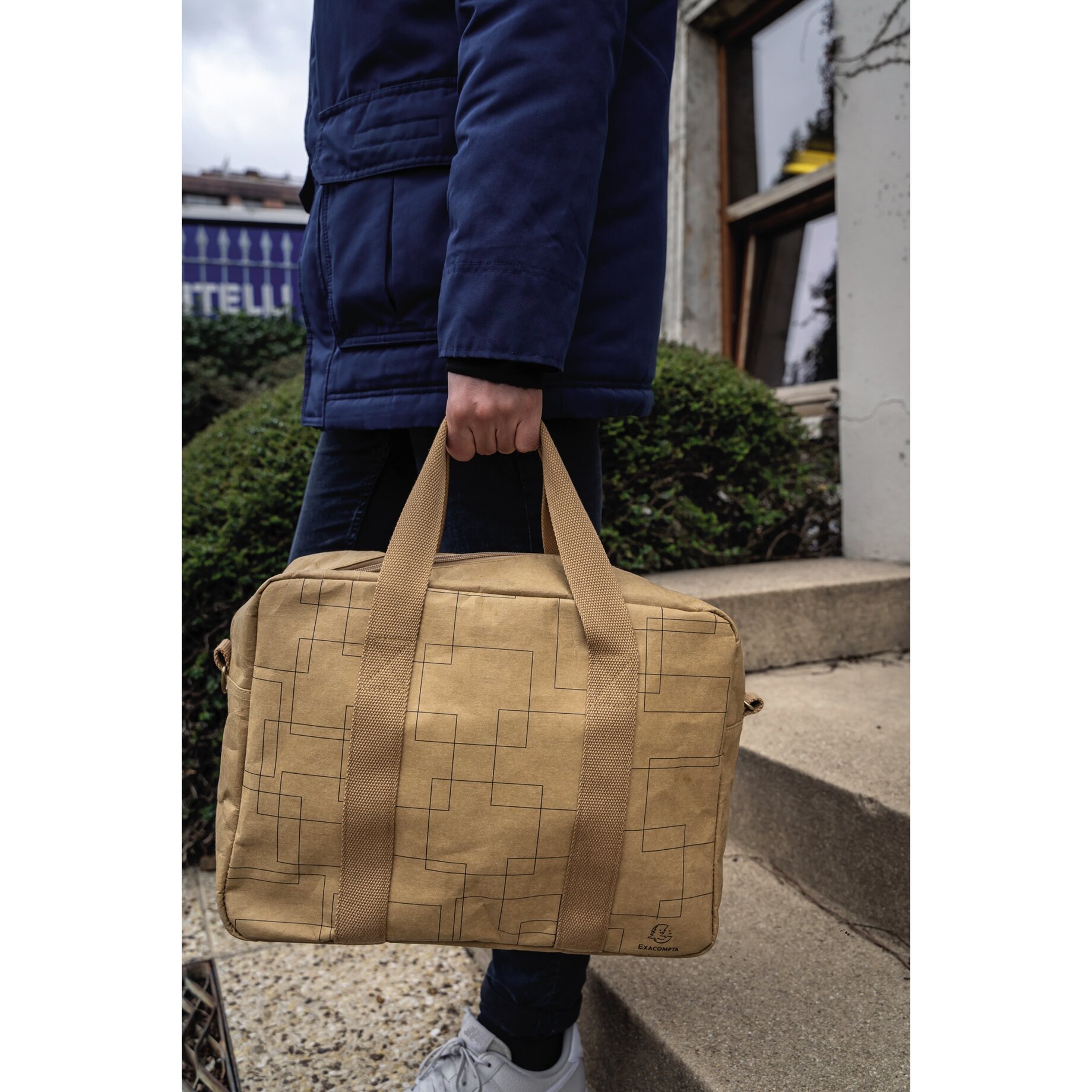 Handtasche, Tragetasche, Schuh, Mann, Person