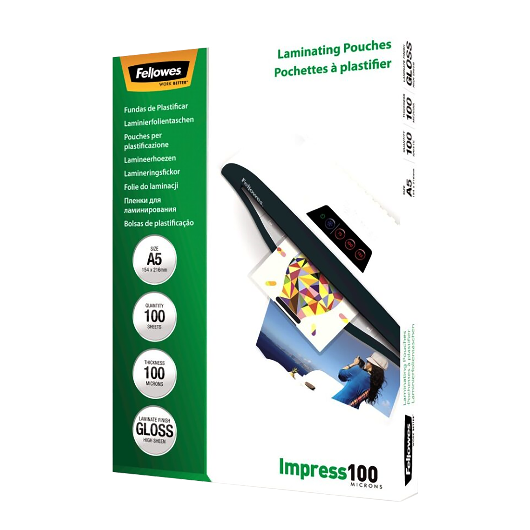 Fellowes® Laminierfolie ImageLast™ Enhance 80