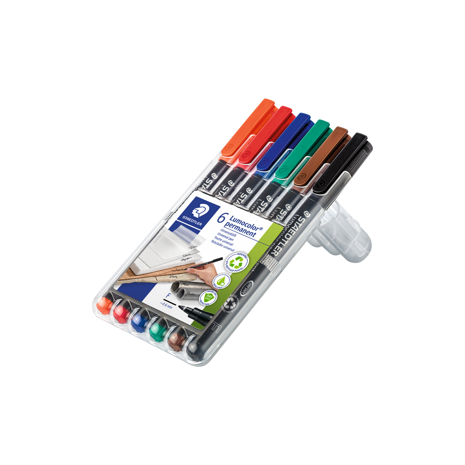 Lumocolor® 318 permanent Faserschreiber F