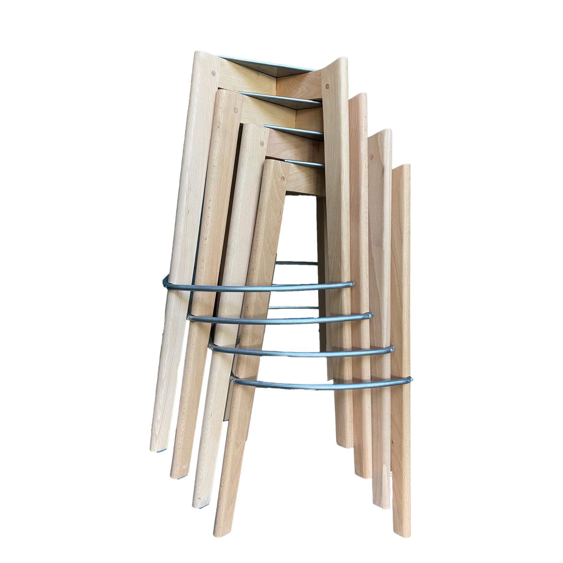 stuhl, holz, furnier, struktur, metallband