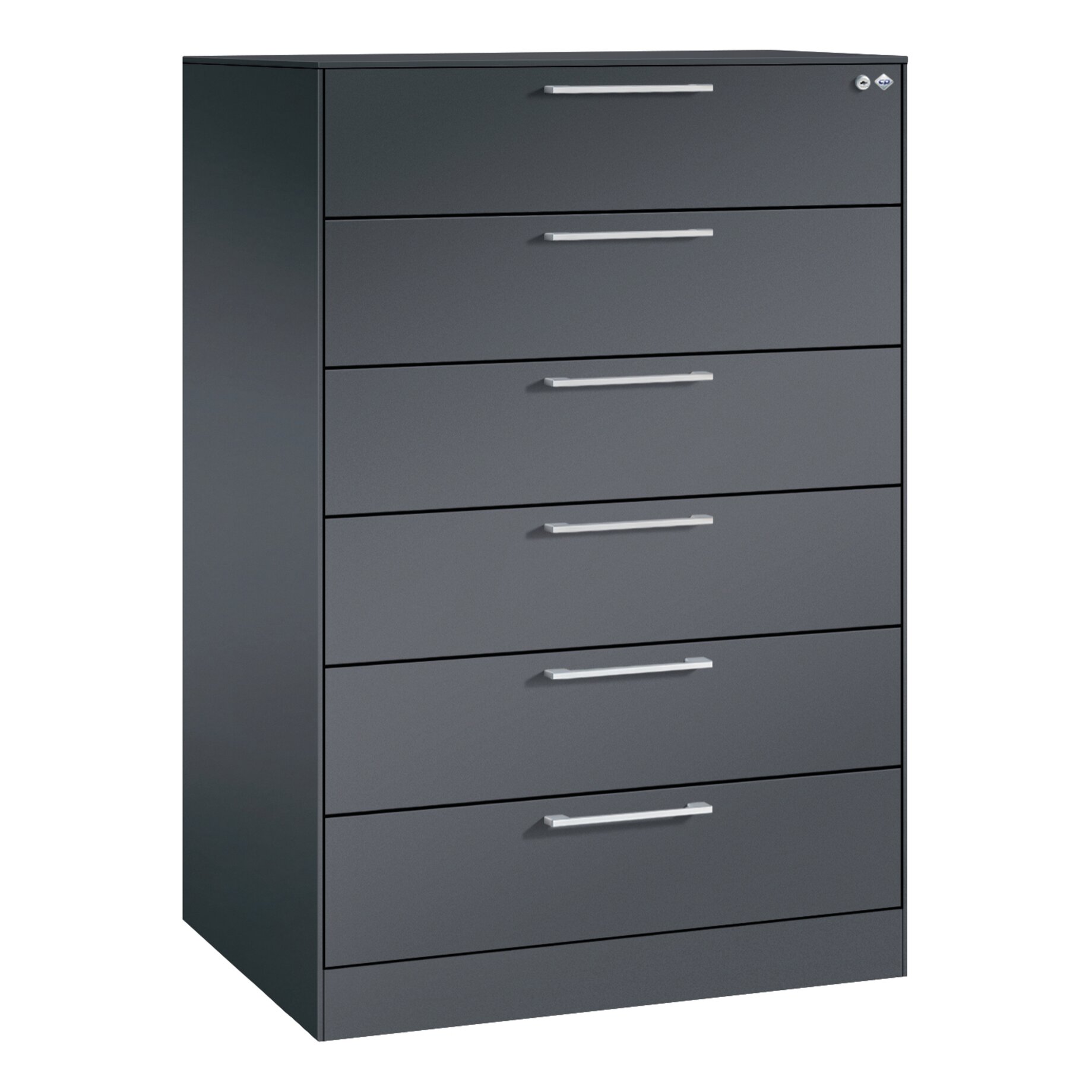 Schubladenkommode, Schubladen, Metall, Grau, Küche, Kastenschublade, Schubladenschrank, Metall, grau, Mehrfachschublade