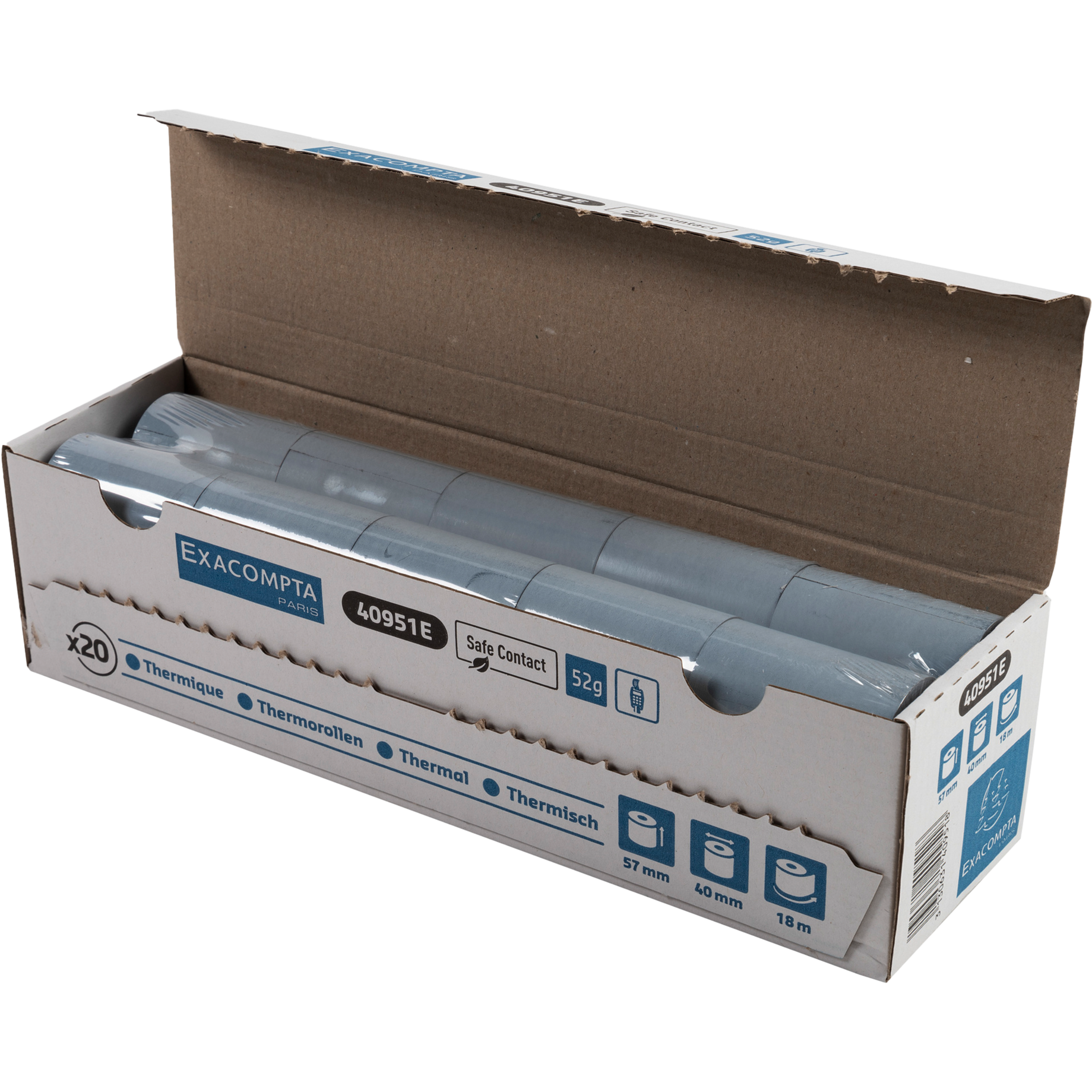 Thermo-Kassenrolle Safe Contact, phenolfrei, BPA-frei