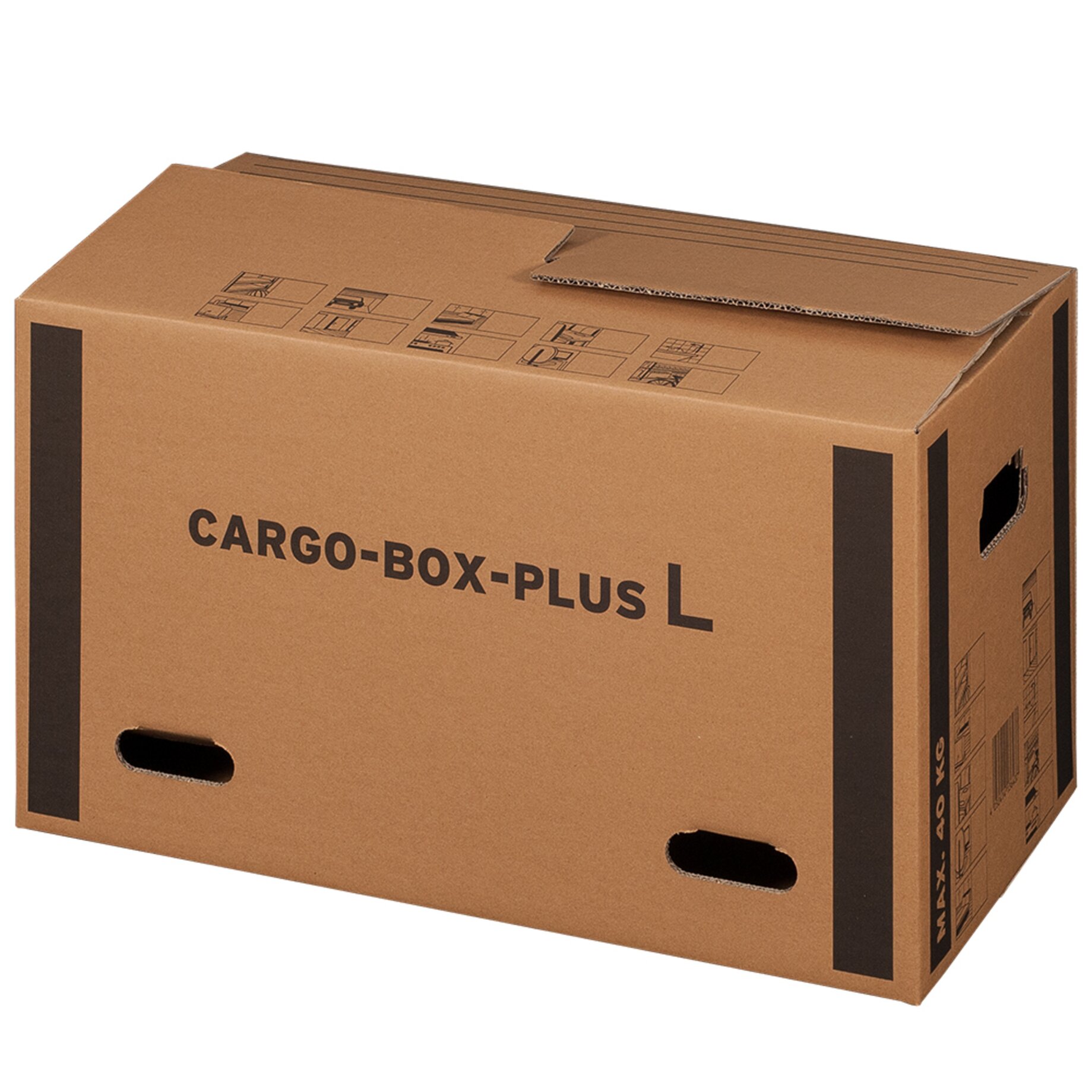 Kiste, Karton, Lieferung des Pakets, Person