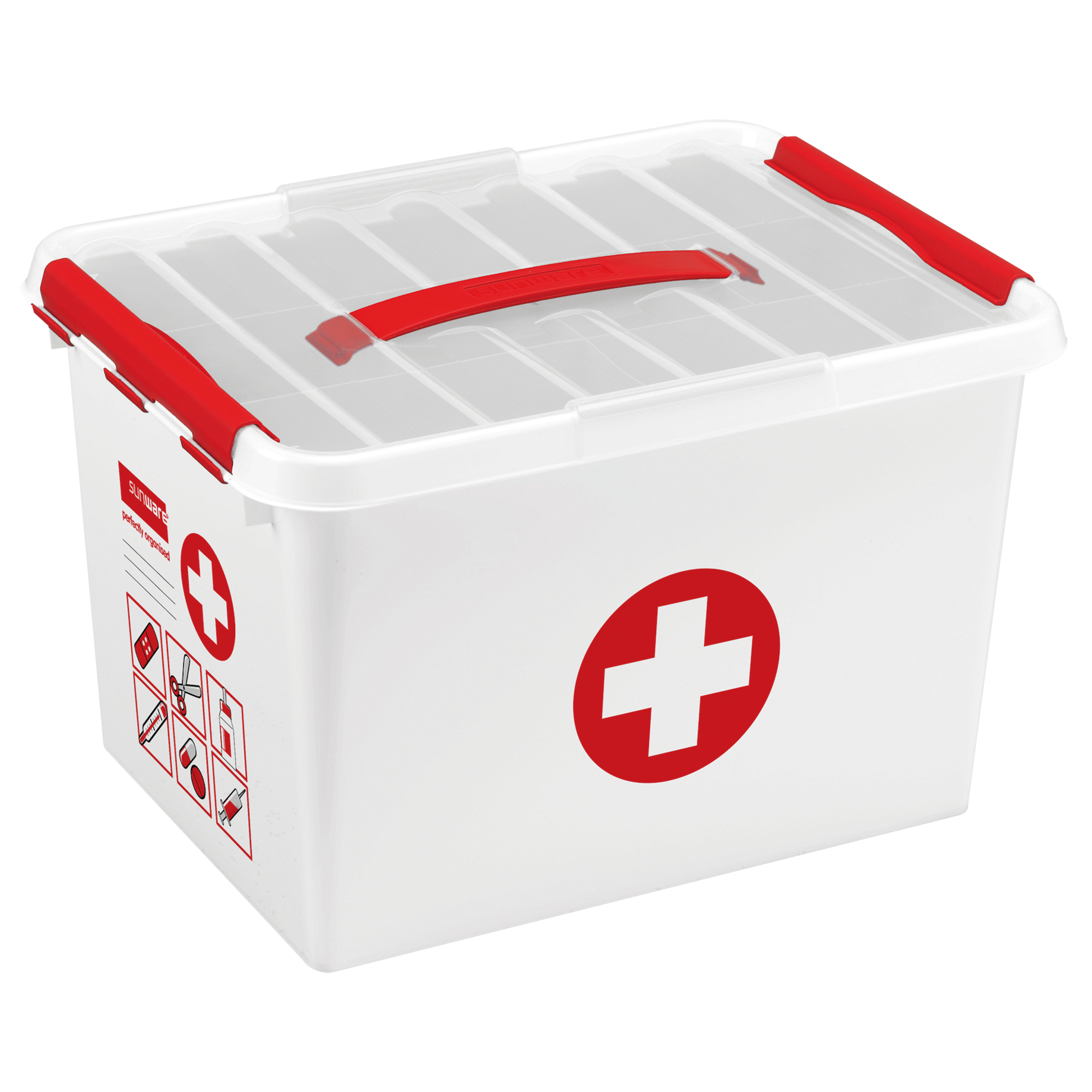 Kunststoff-Box "the q-line" ERSTE HILFE