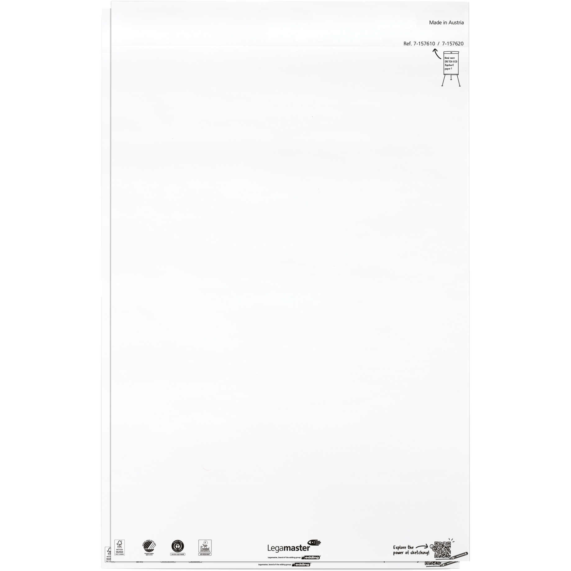 Flipchart-Block SKETCH ECO