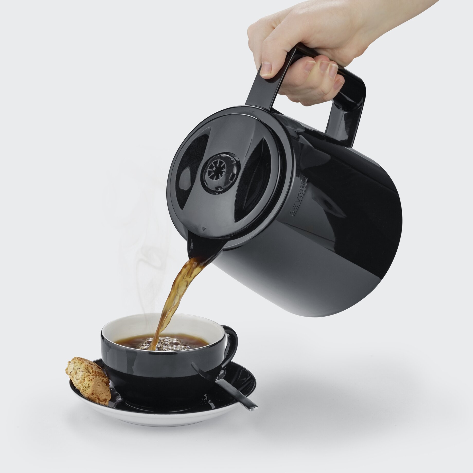 Kochen, Essen, Essen einschenken, Tasse
