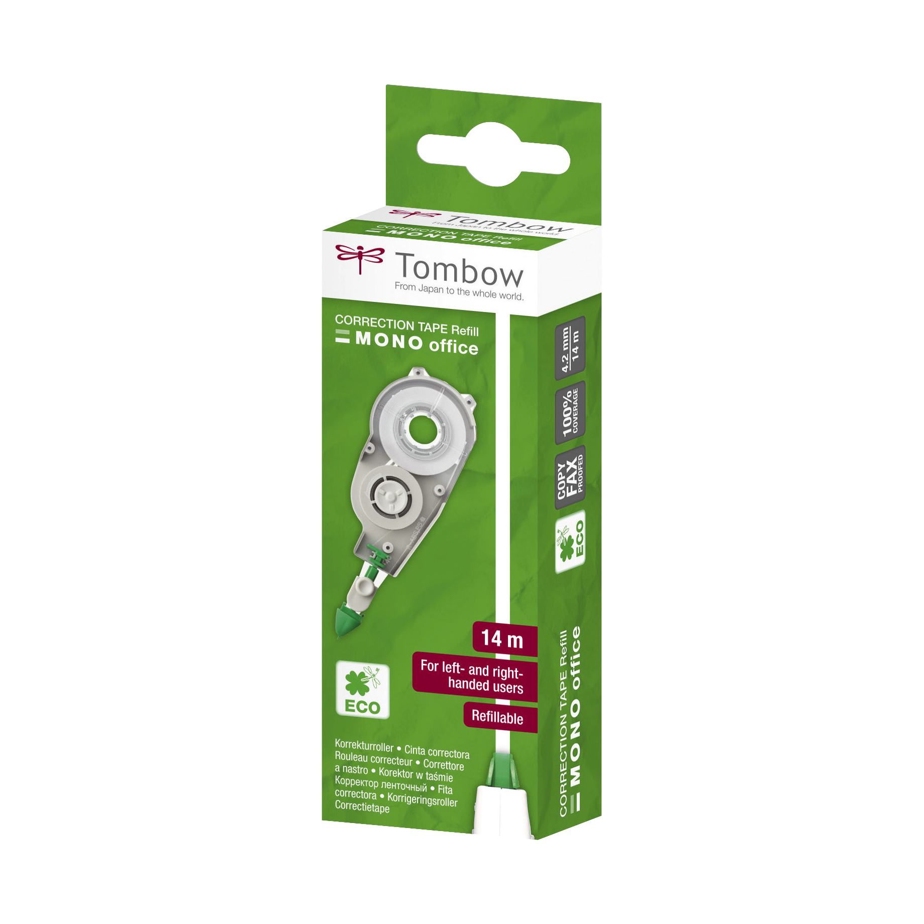 Nachfüllkassette für Korrekturroller MONO office