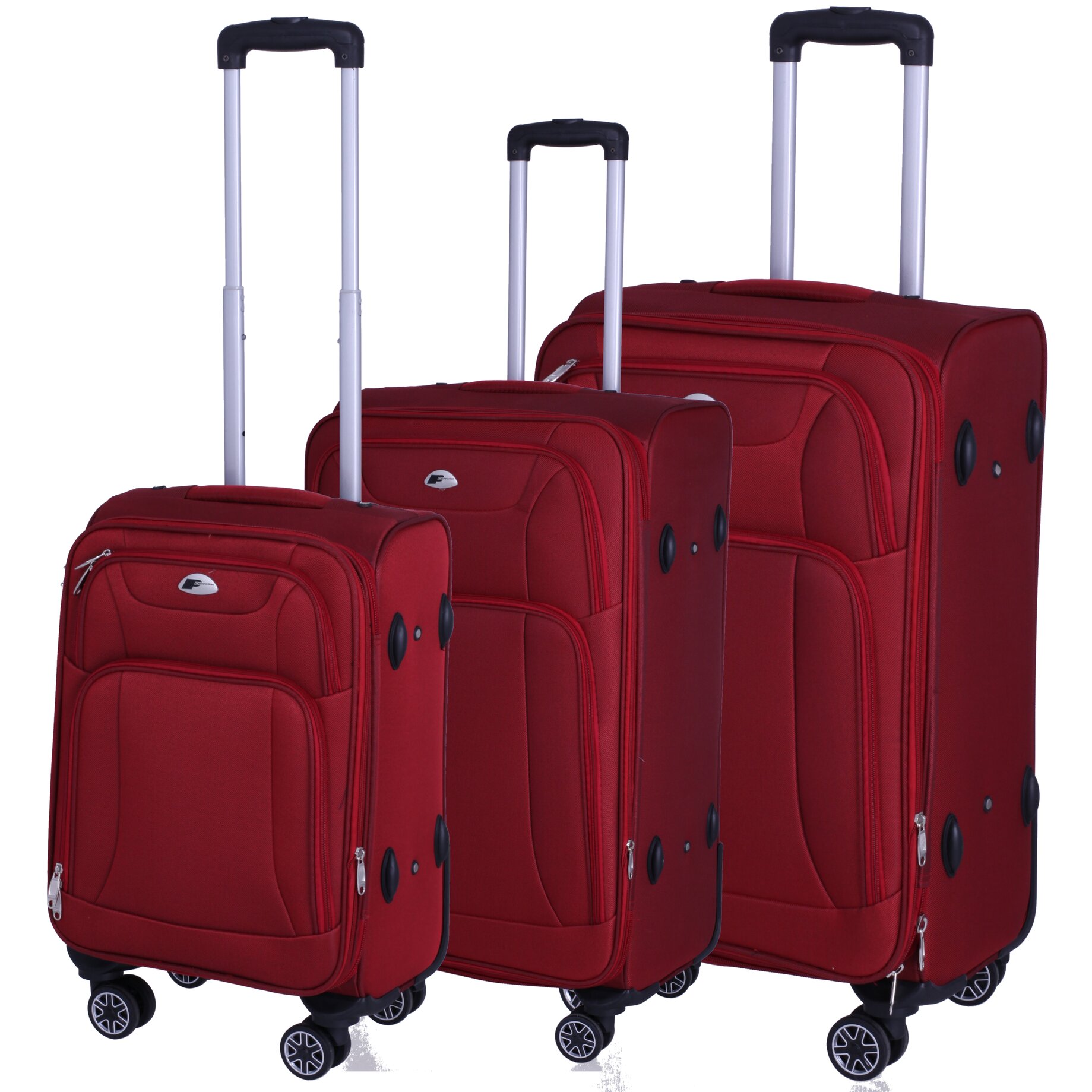 Trolley Koffer-Set 3 tlg. Stoff EVA