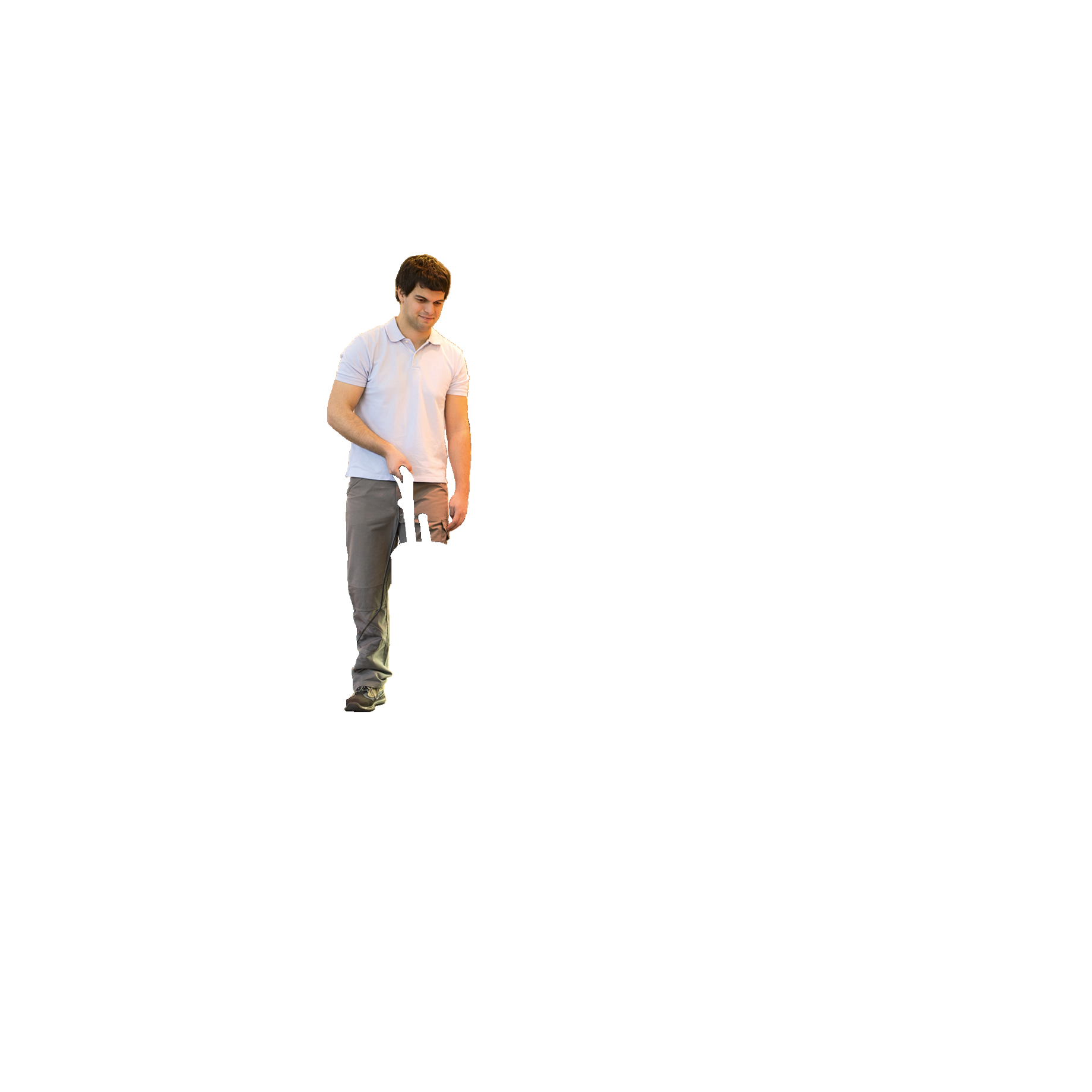 Photographie, T-shirt, Person, Stehend, Gehen