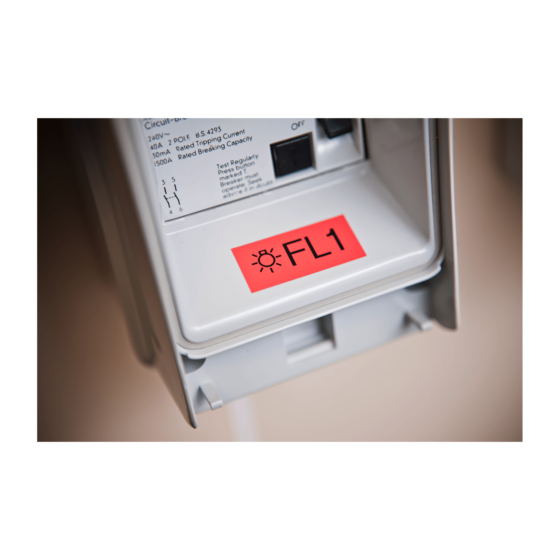 TZe-Schriftbandkassette für P-touch, laminiert