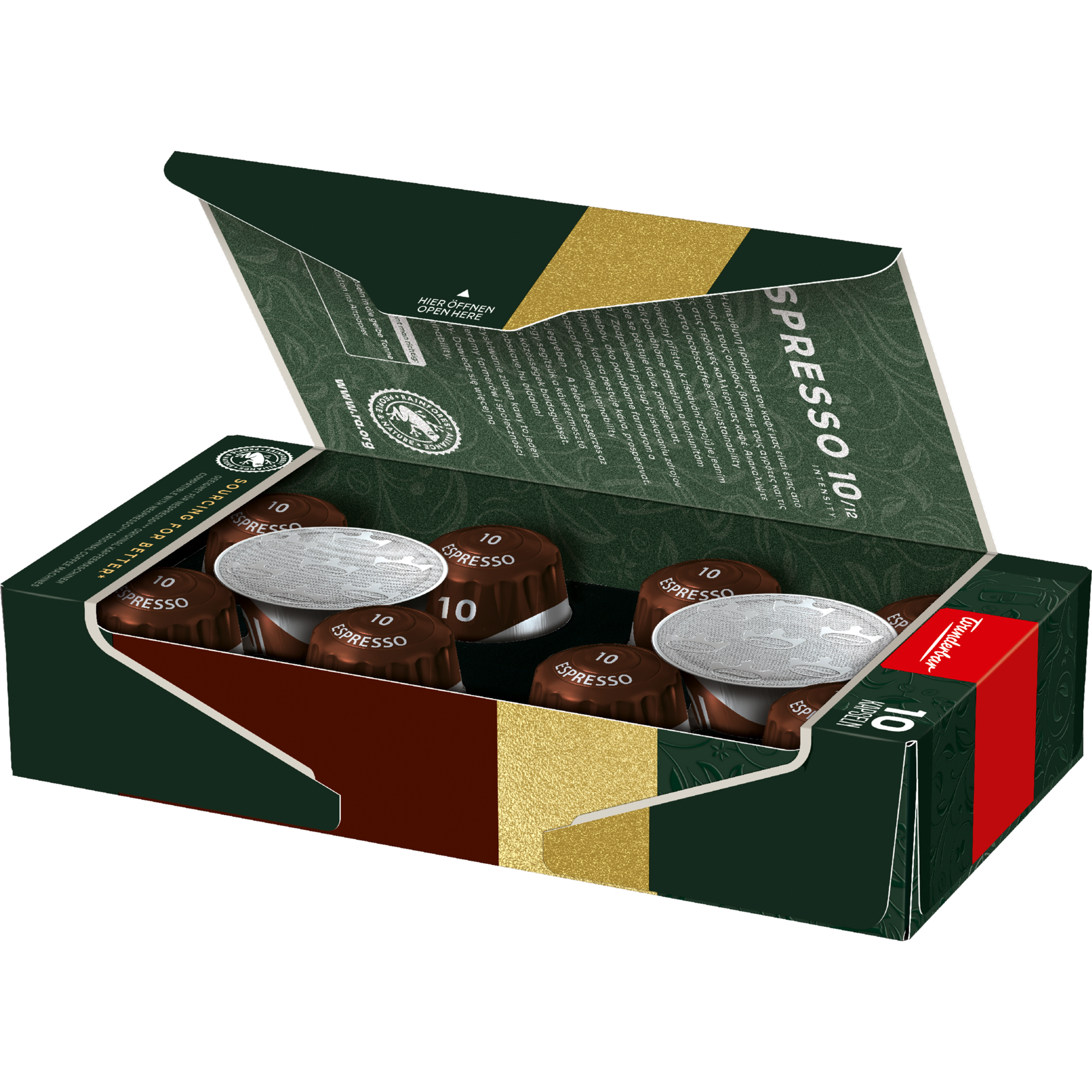 Kaffeekapseln Espresso Intenso