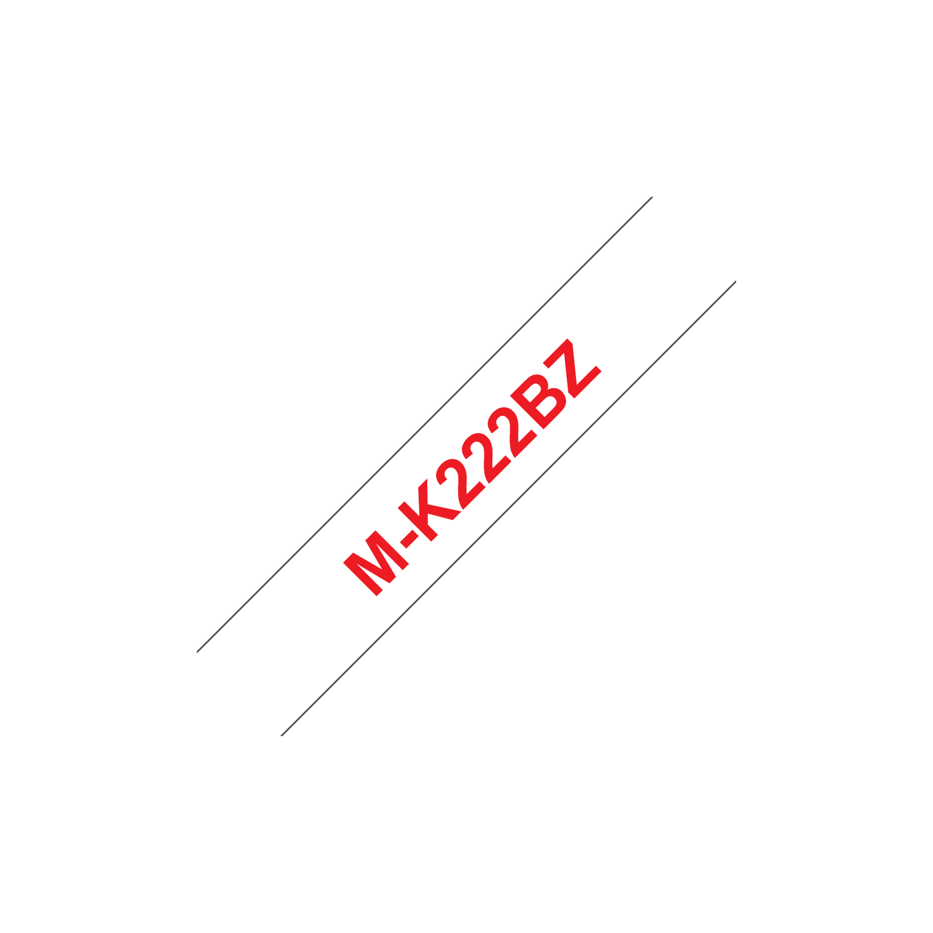 M-Schriftband für P-touch, unlaminiert
