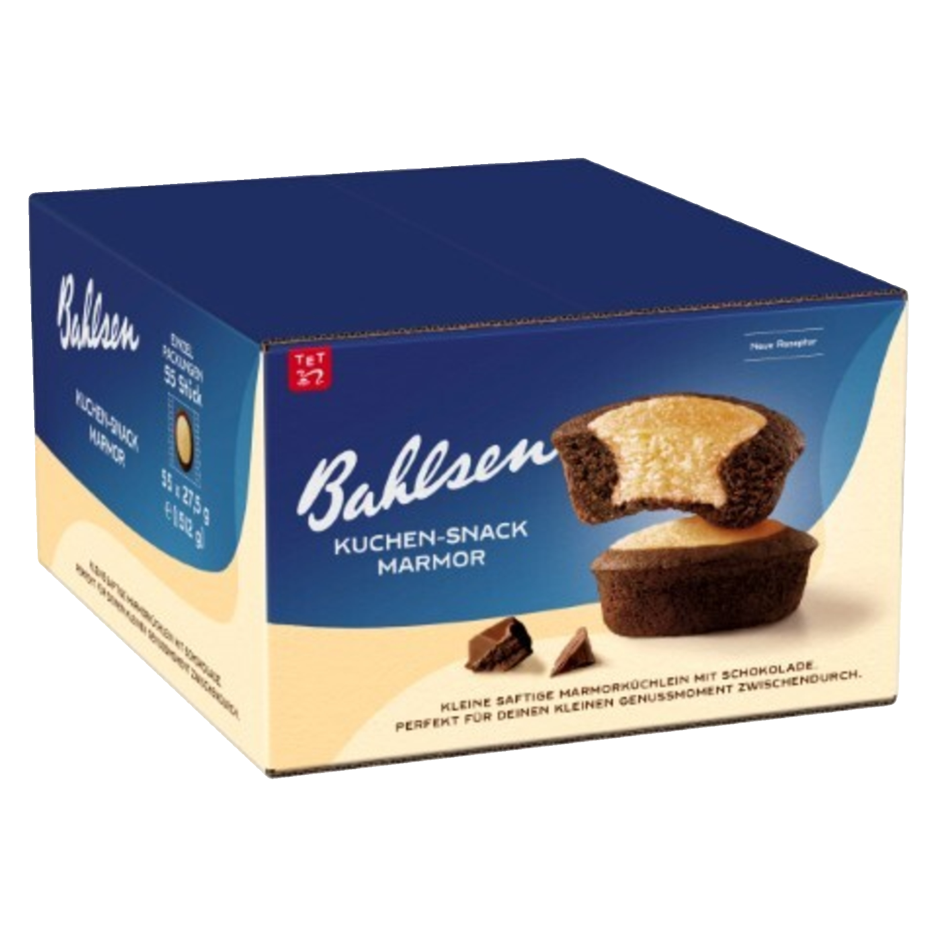 Kuchen-Snack, Marmor, Kuchenbissen, Schokolade, Mini-Portion