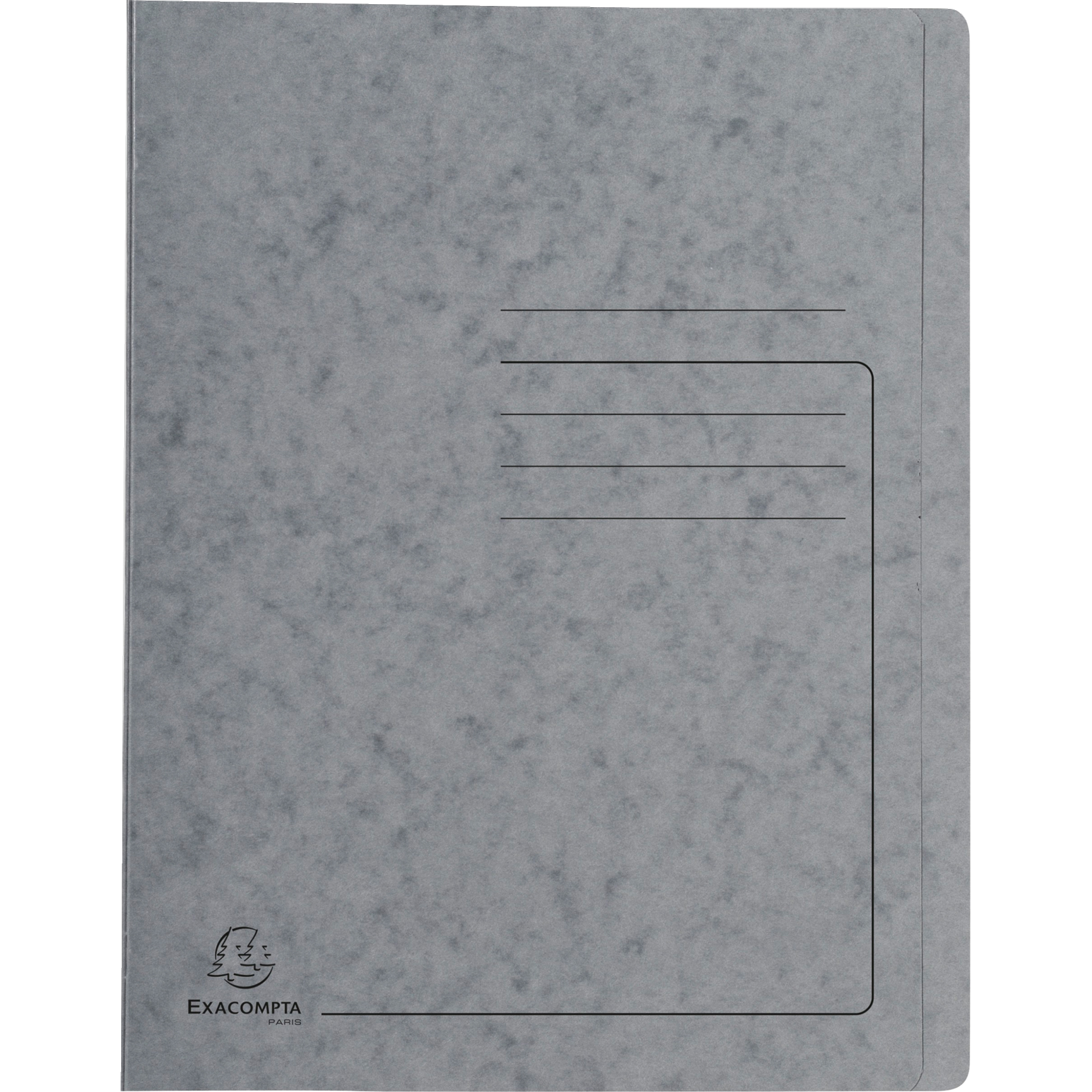notebook, cover, gray, lined, exacompta