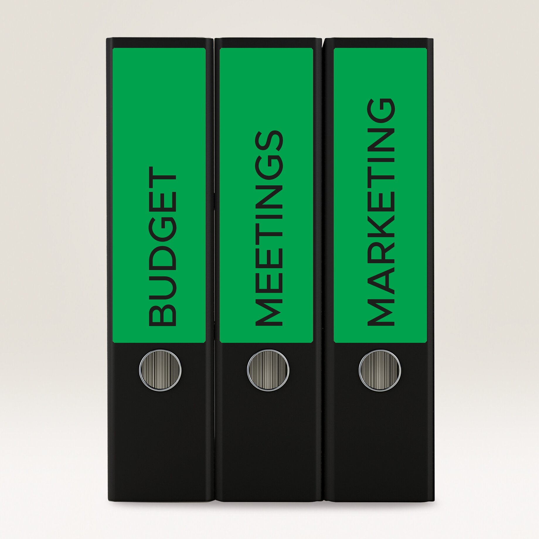 Budget, Meetings, Marketing