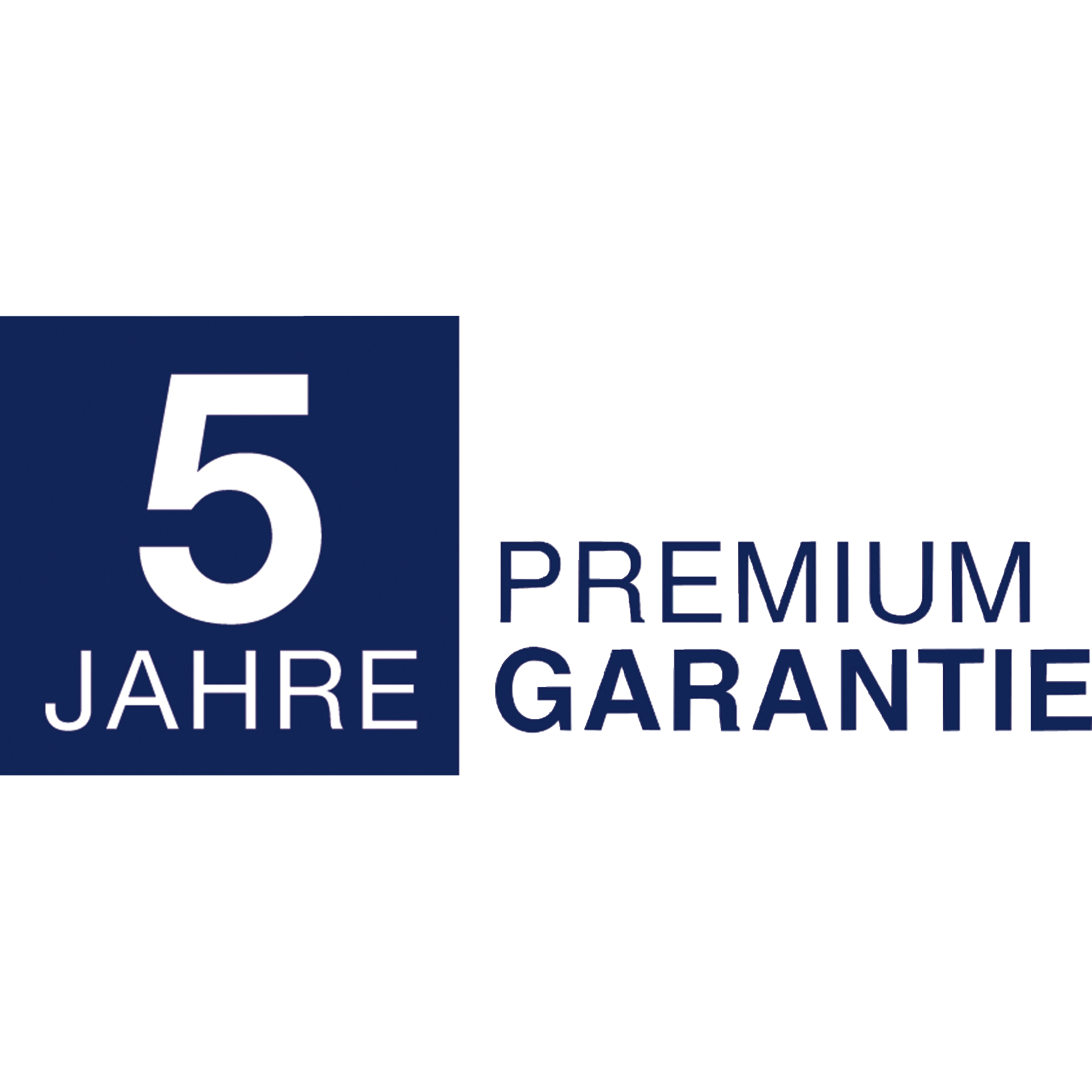 Text, Nummer, Symbol, garantie, premium, 5 jahre, logo, blau