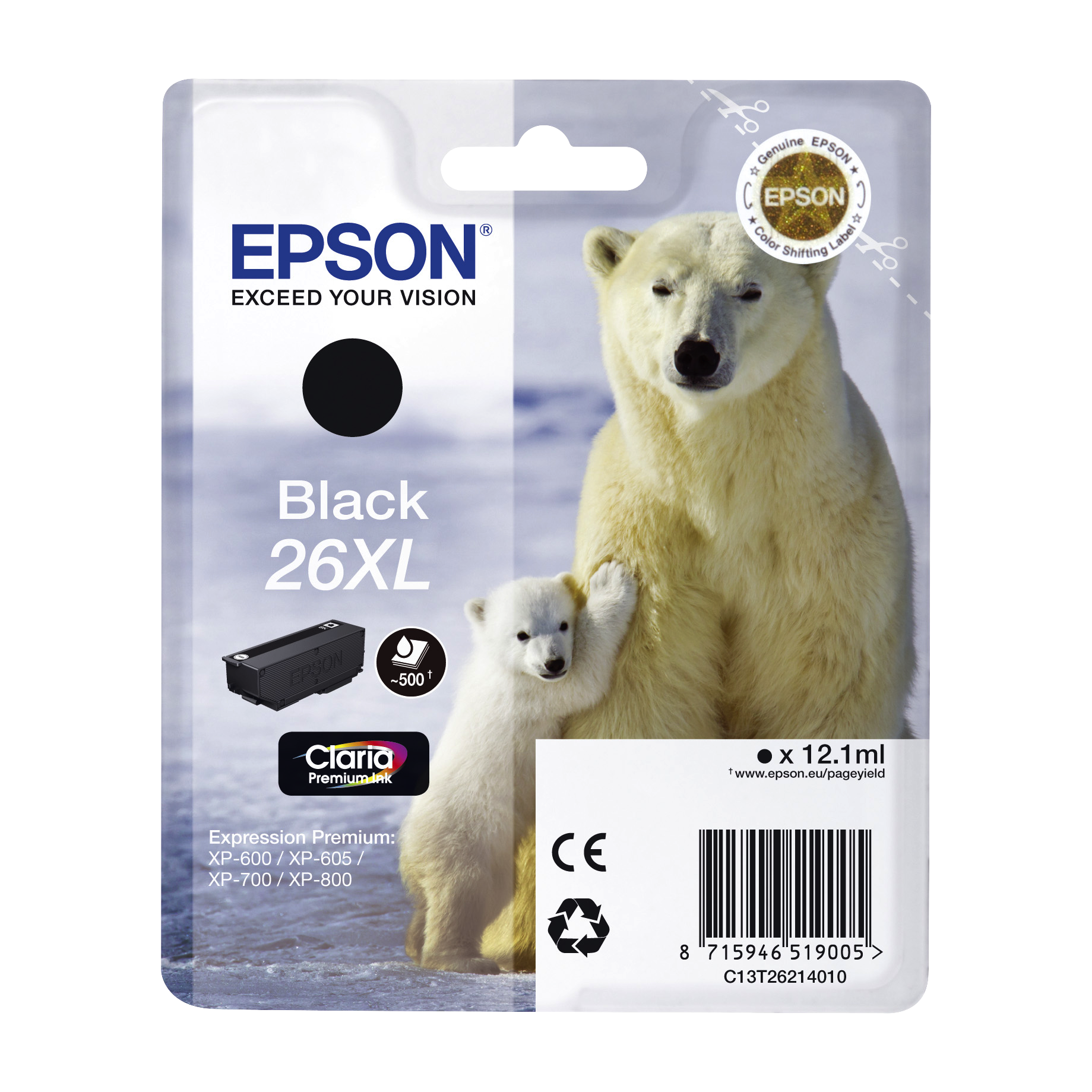Inkjetpatrone T262140