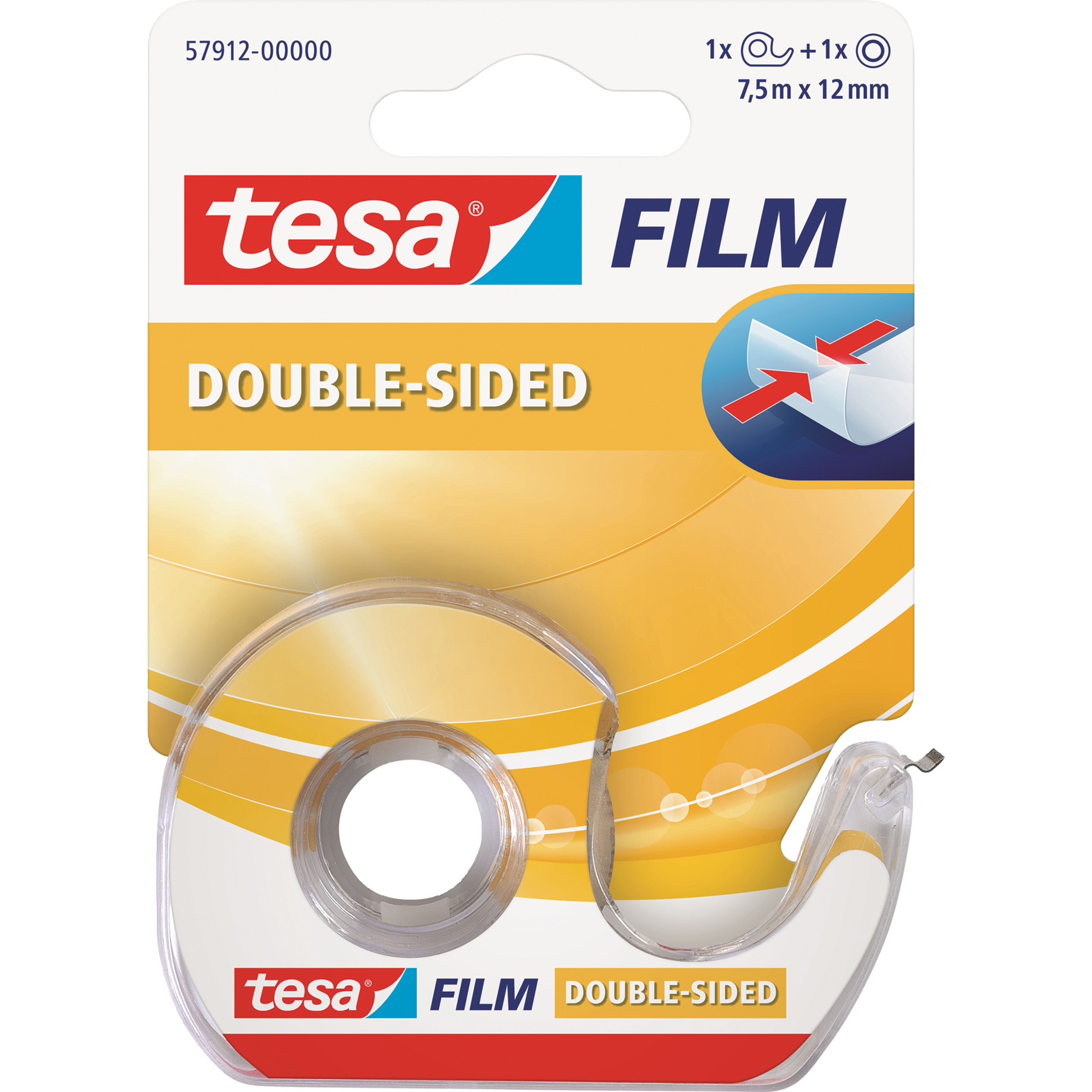 tesa Klebefilm 7,5mx12mm inkl. Einwegabroller