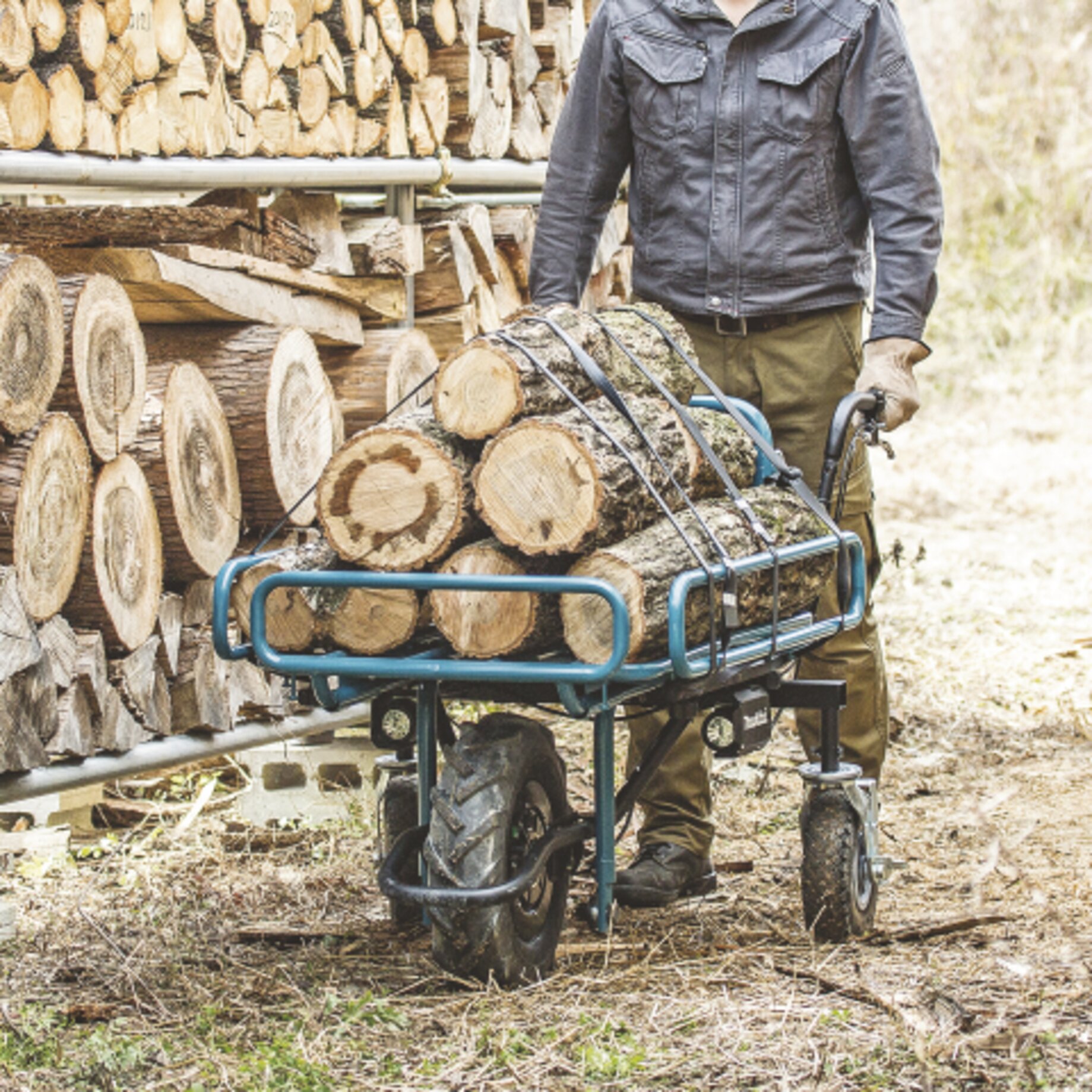 Holz, Person, Maschine, Rad, Jacke