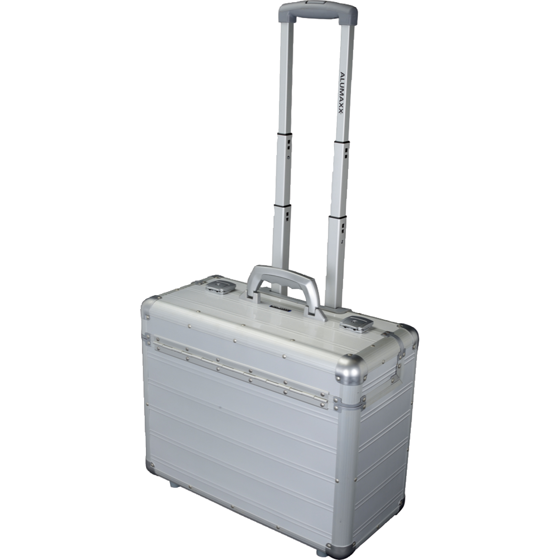 Koffer, Aluminium, Reisetrolley, Ausziehgriff, Koffer