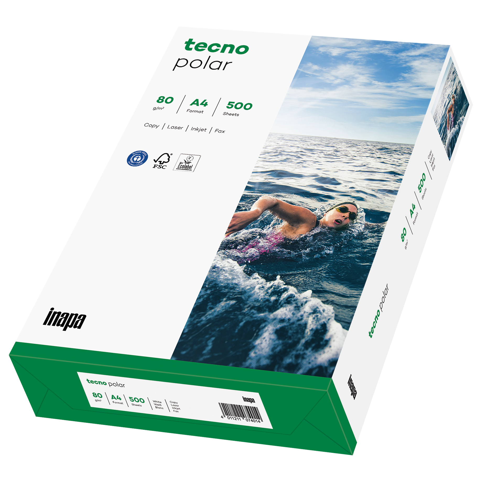 Recycling-Kopierpapier tecno® polar