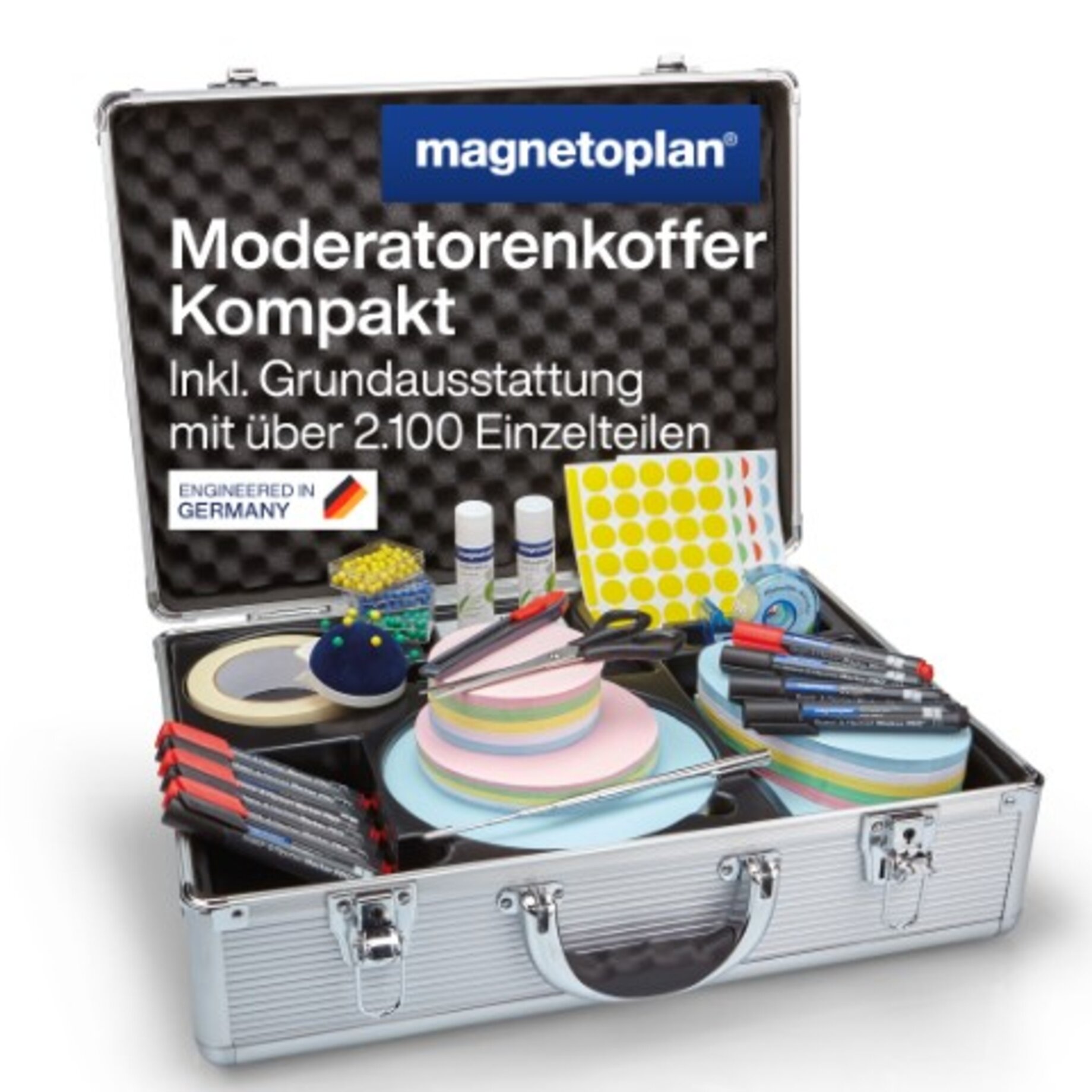 Schneid-Set, Werkzeugkoffer, Modellbauzubehör, Paketmitklebefläche, Klebebandrollen