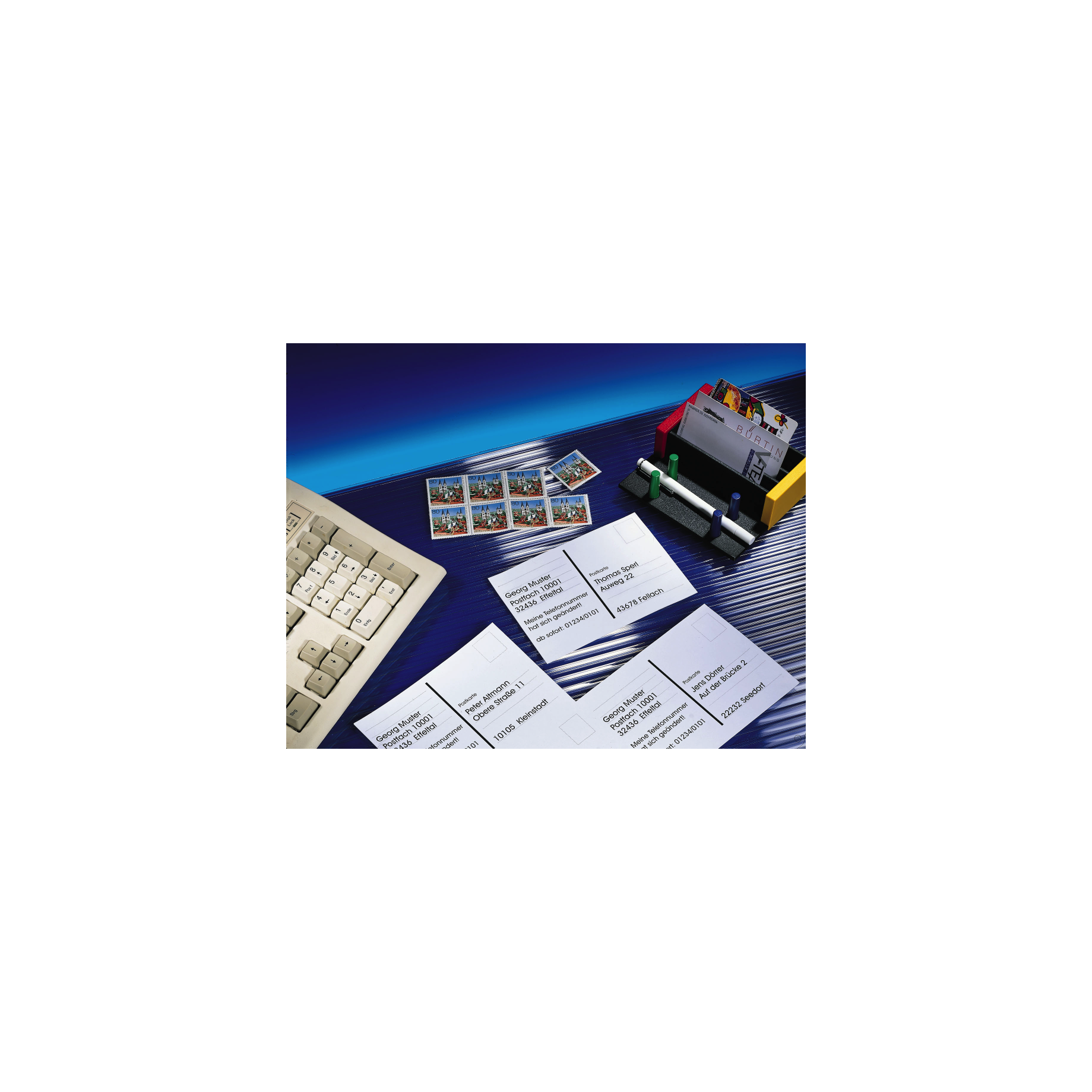Postkarte, PC-bedruckbar