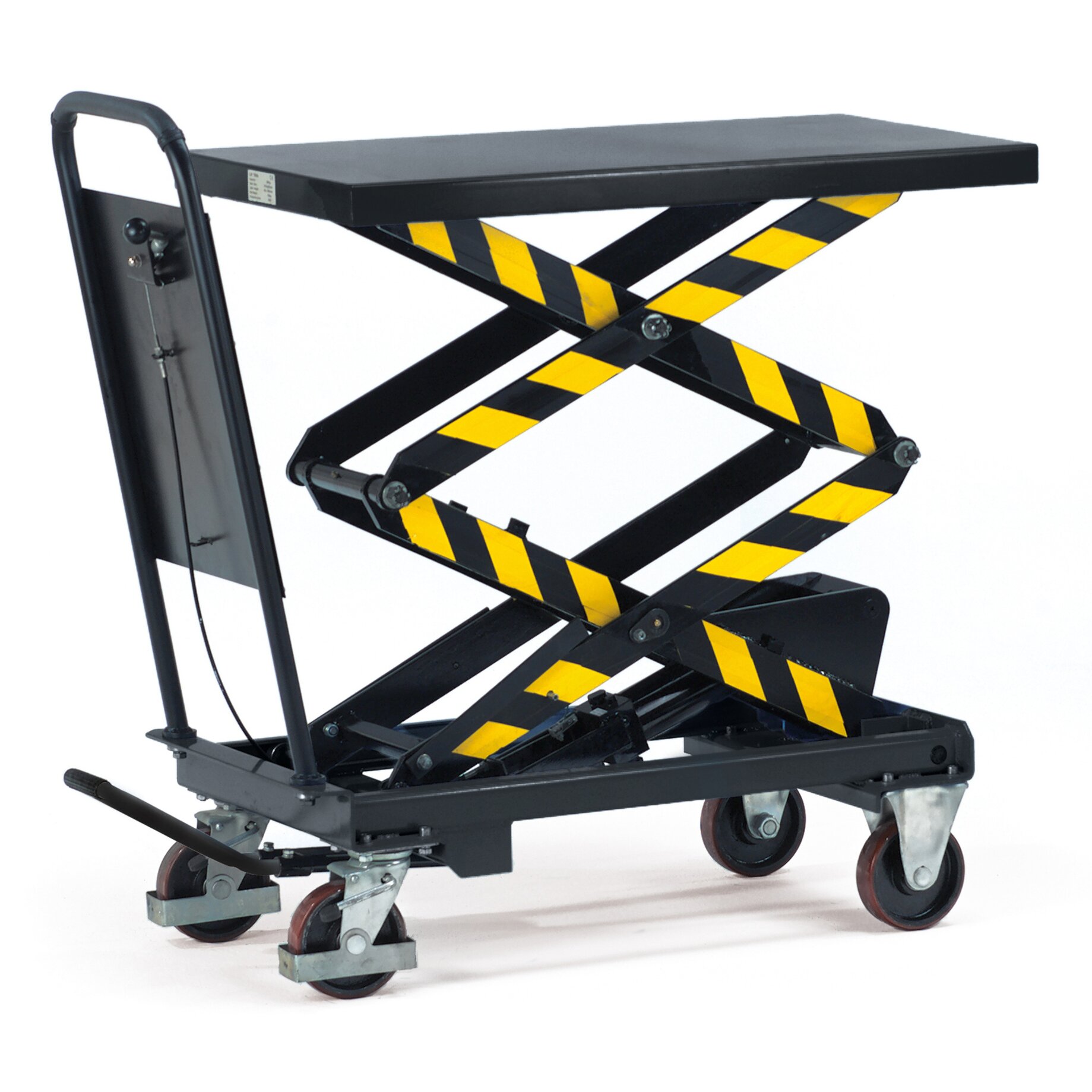 Scherenlift, Plattformwagen, mobiler Gerüst, verstellbarer Lift, Rollen