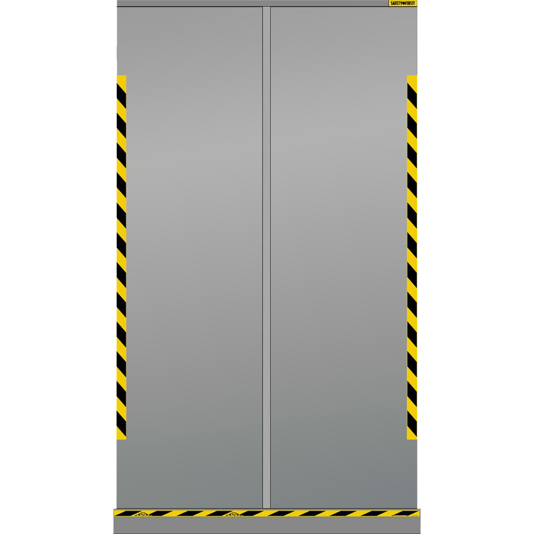 Transparentes Roll-Up stehend