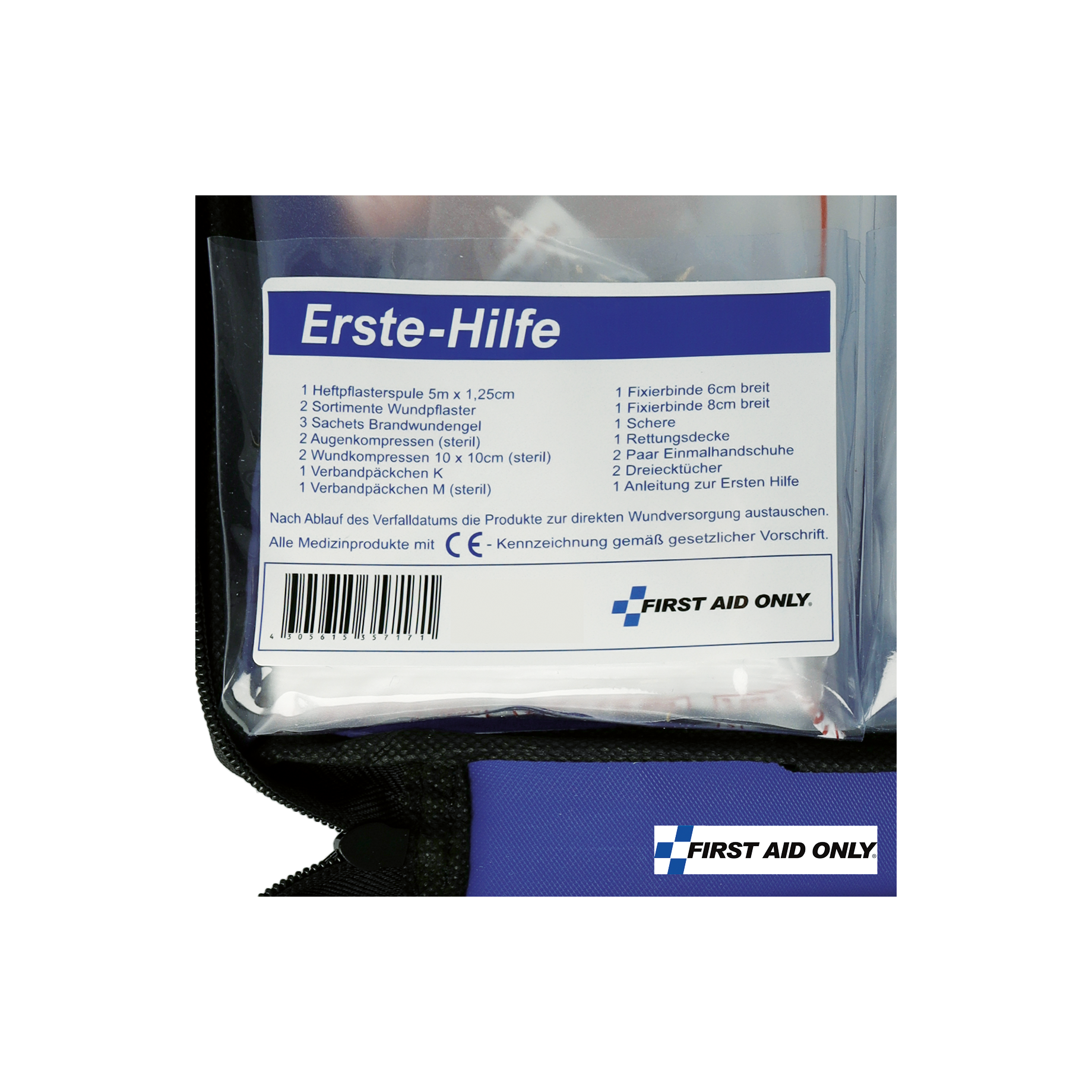 Erste Hilfe Tasche 50-teilig