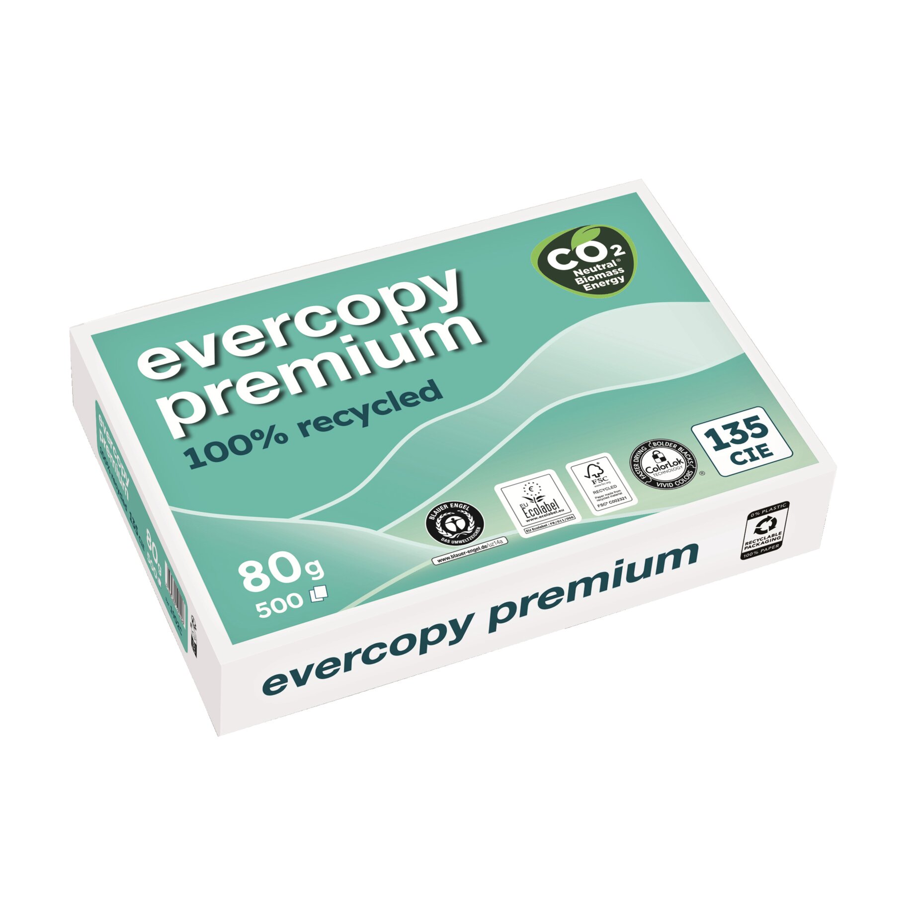 Clairefontaine Kopierpapier evercopy premium A4 RC 500Bl