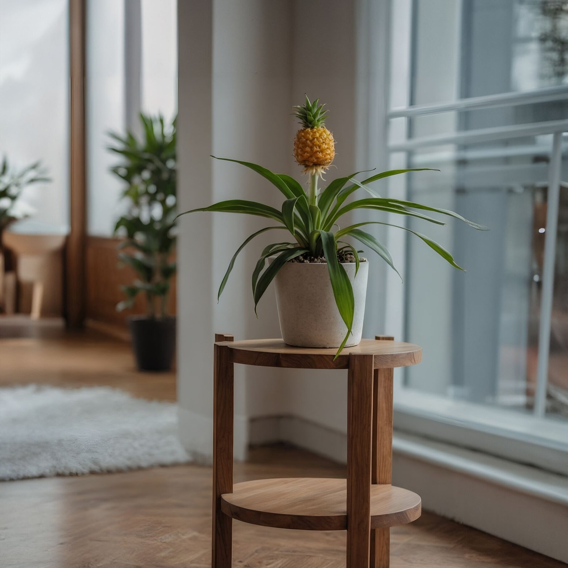 Pflanze, Essen, Obst, Ananas, Produzieren