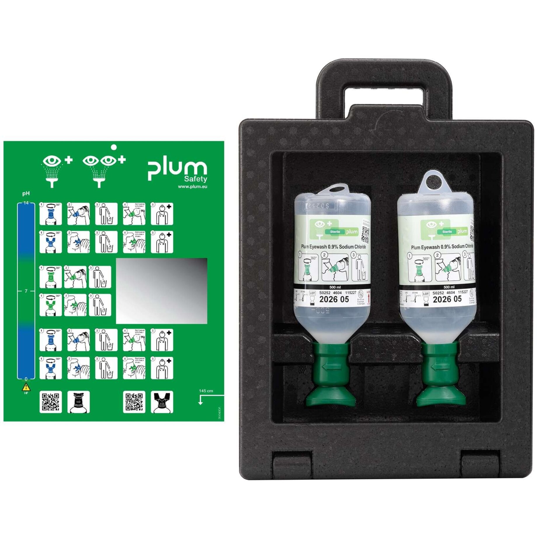 Plum Augenspülstation iBox2 inkl. 2xSpülung 4604