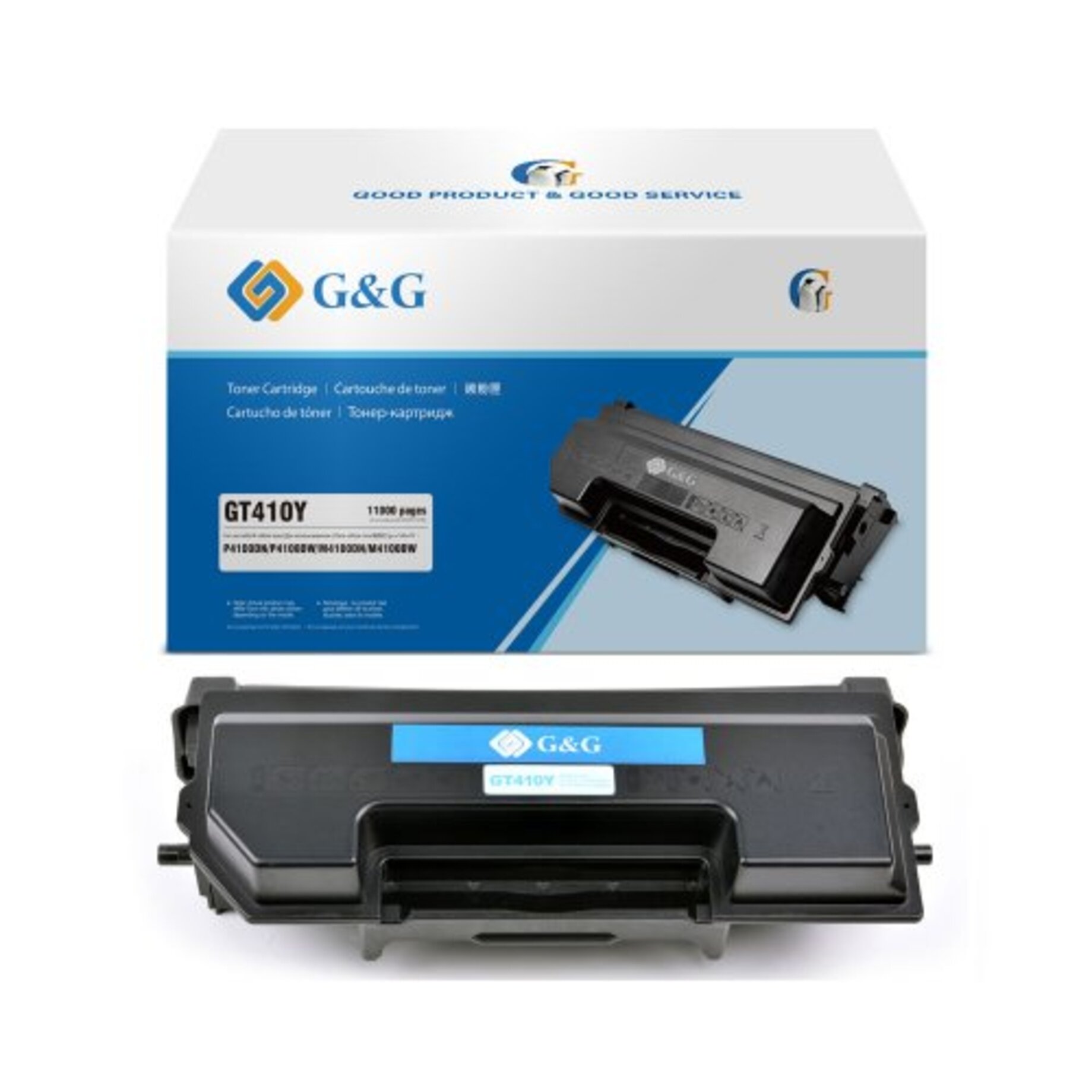 Toner, Tonerpatrone, GT410Y, Druckerpatrone, G&G