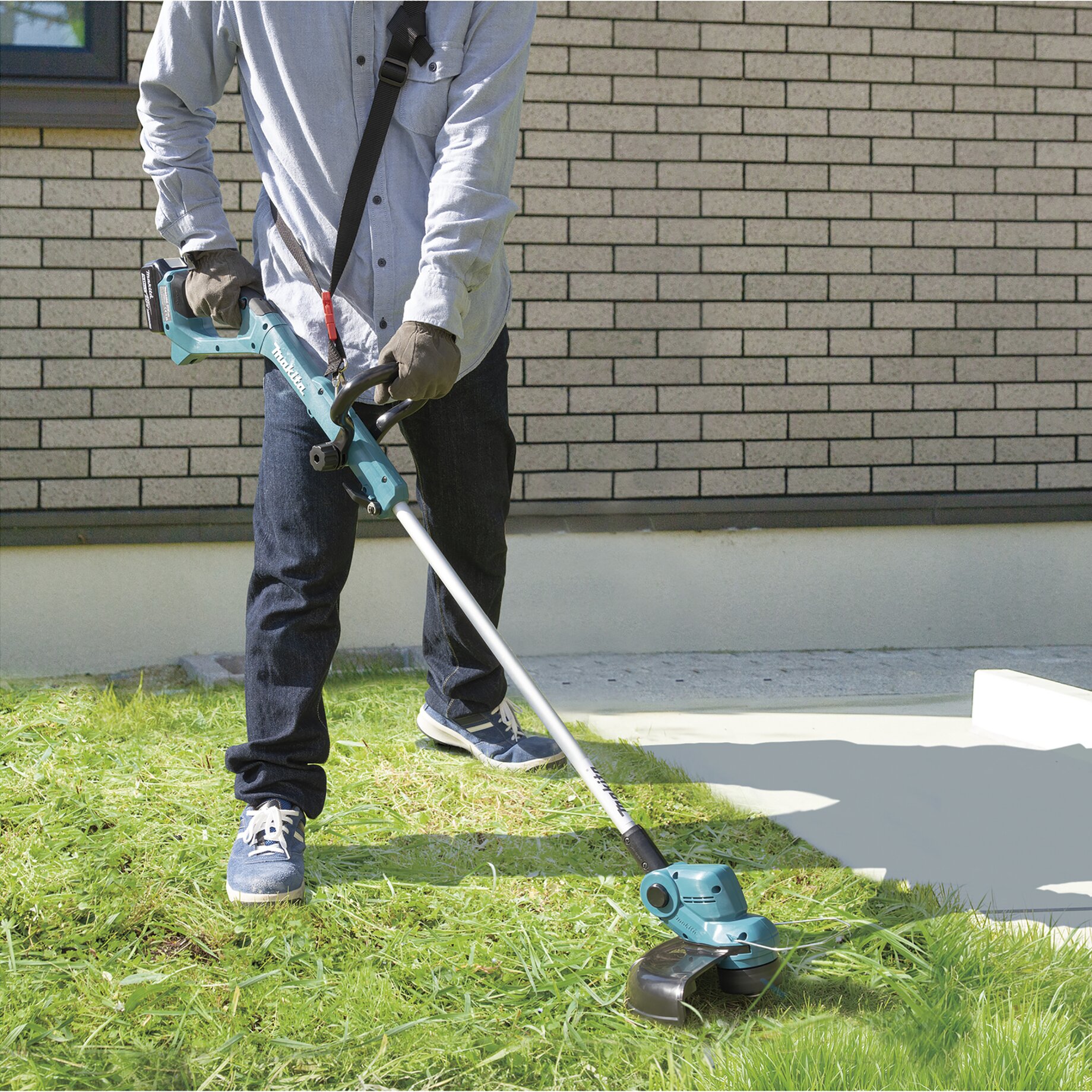 Gras, Rasen, Handschuh, Gerät, E-Scooter