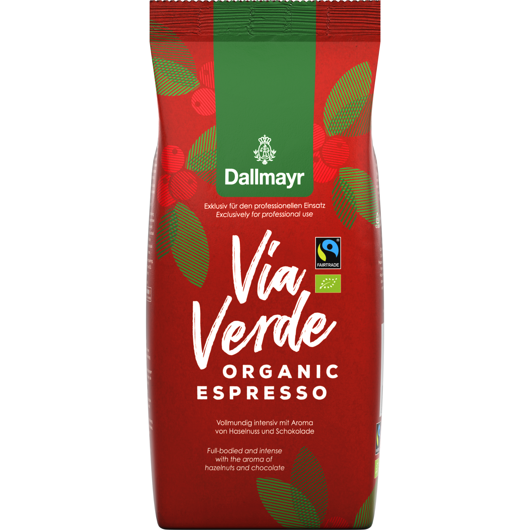 Kaffeebohnen Via Verde Organic Espresso
