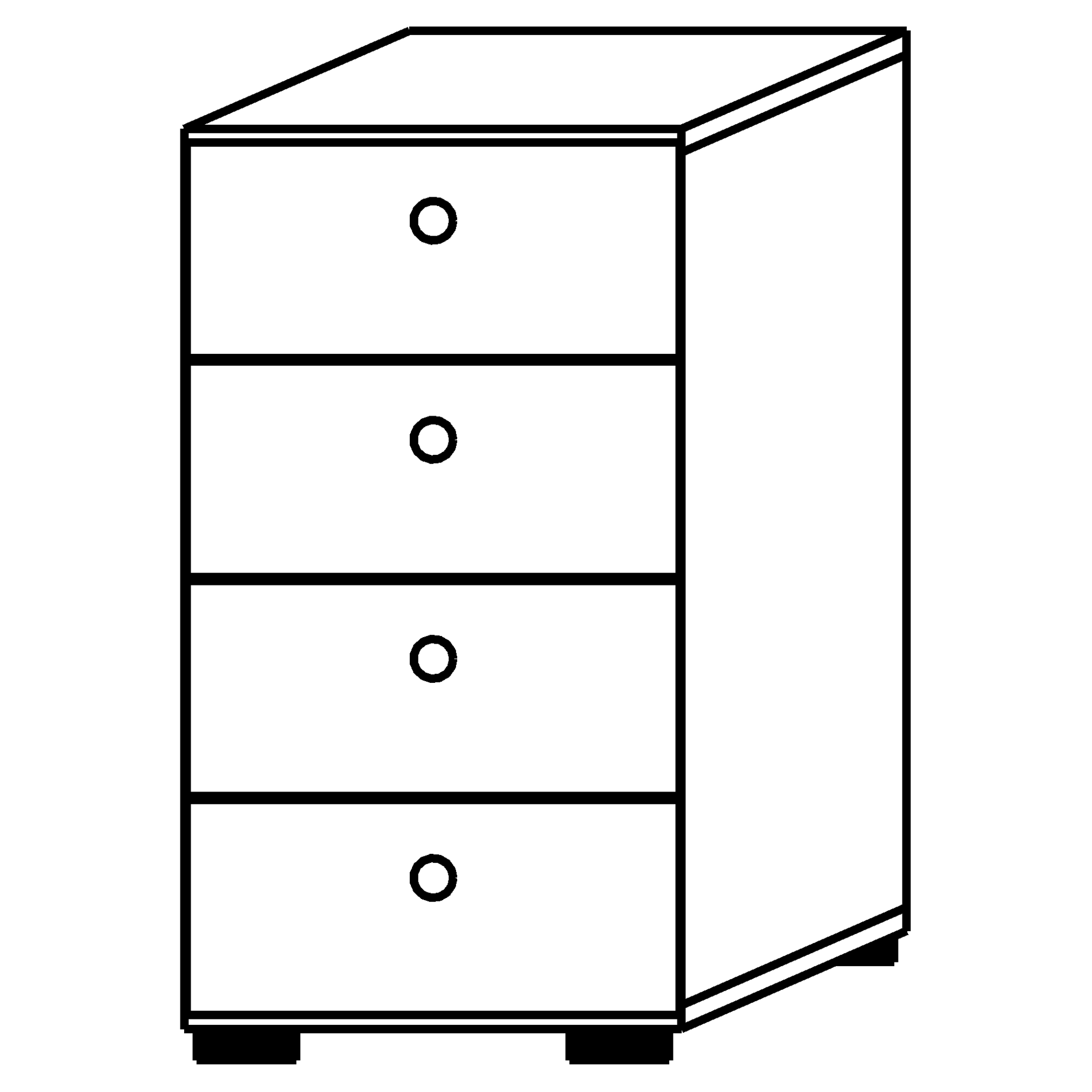 Schubladenschrank