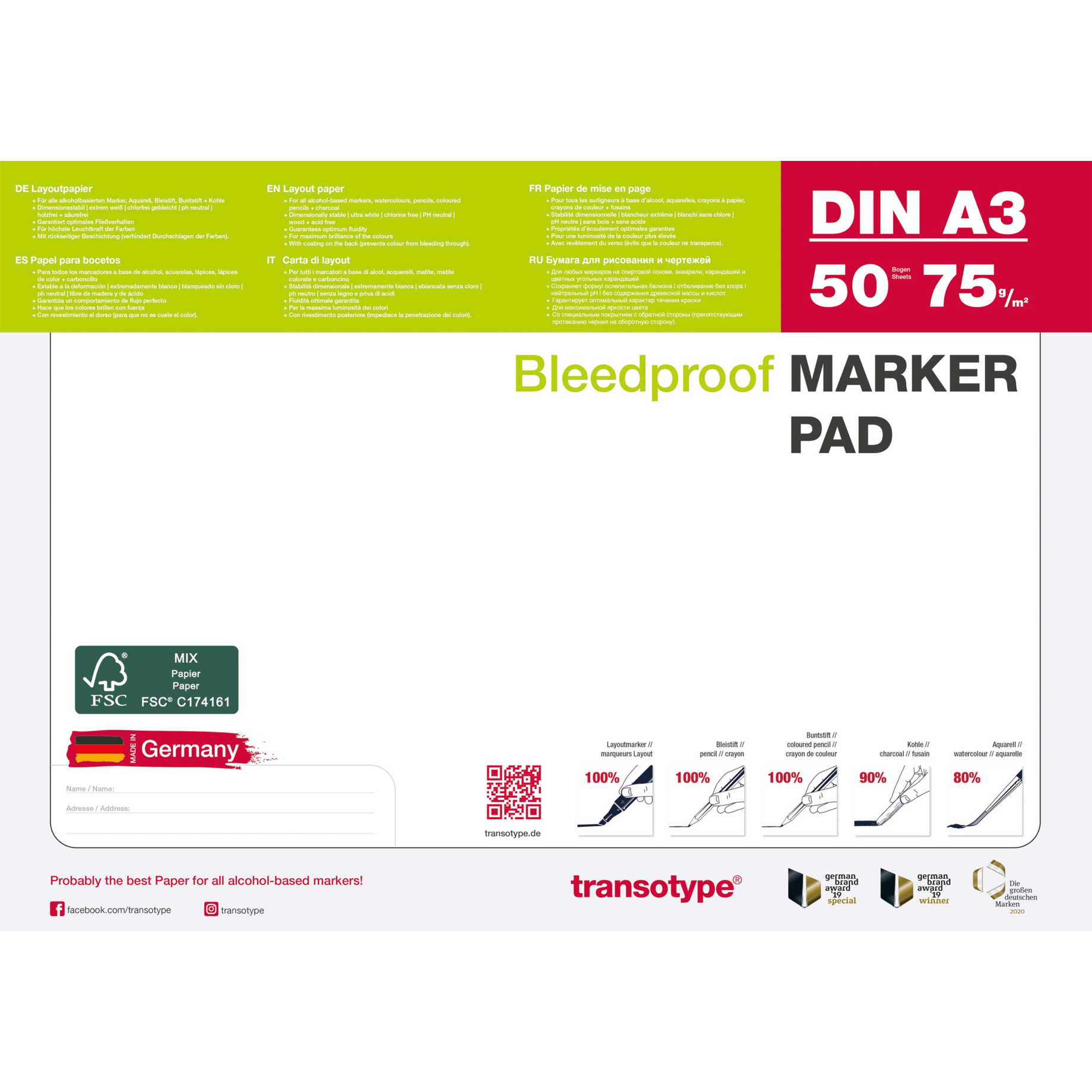 Marker Pad
