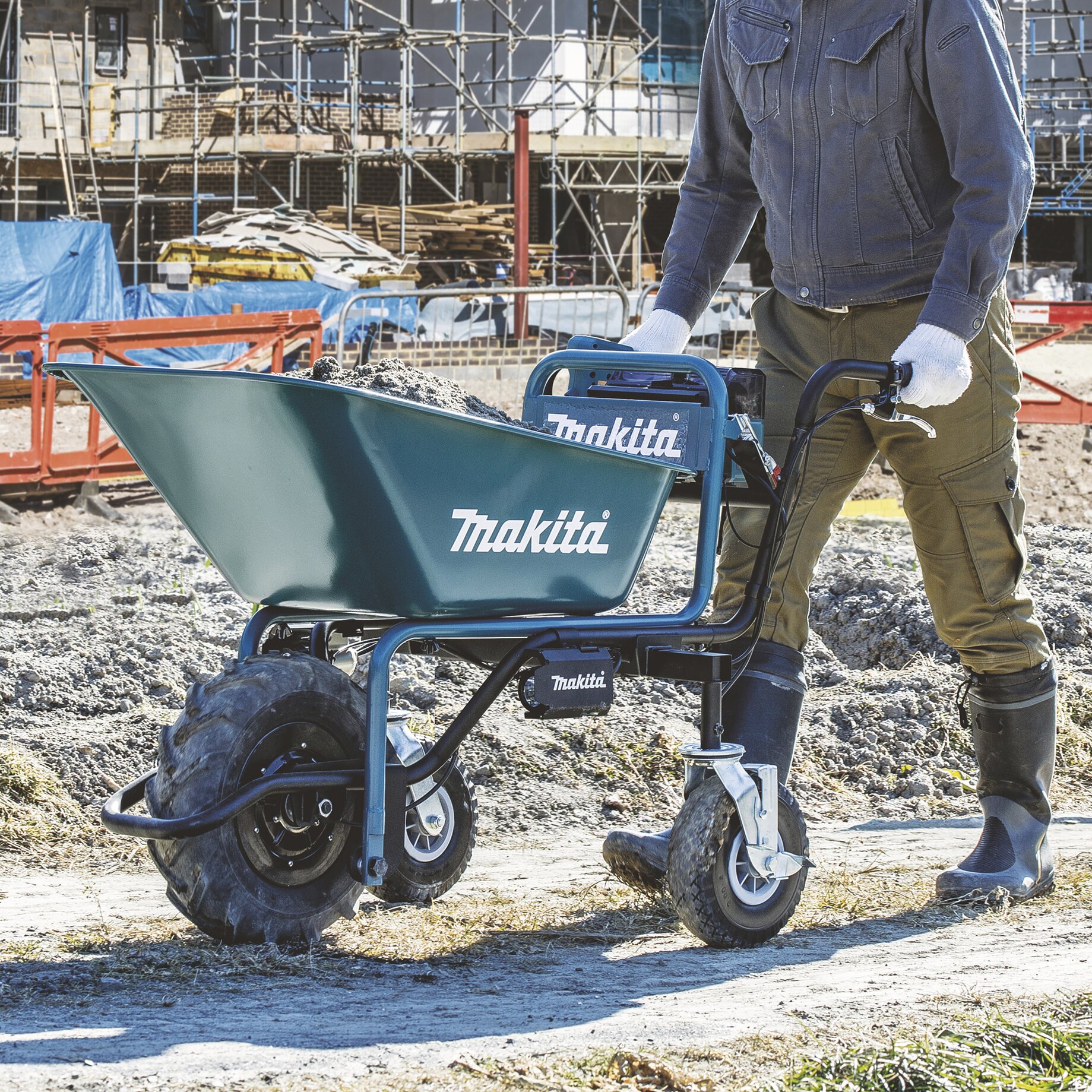 Bekleidung, Handschuh, E-Scooter, Fahrzeug, Arbeiter