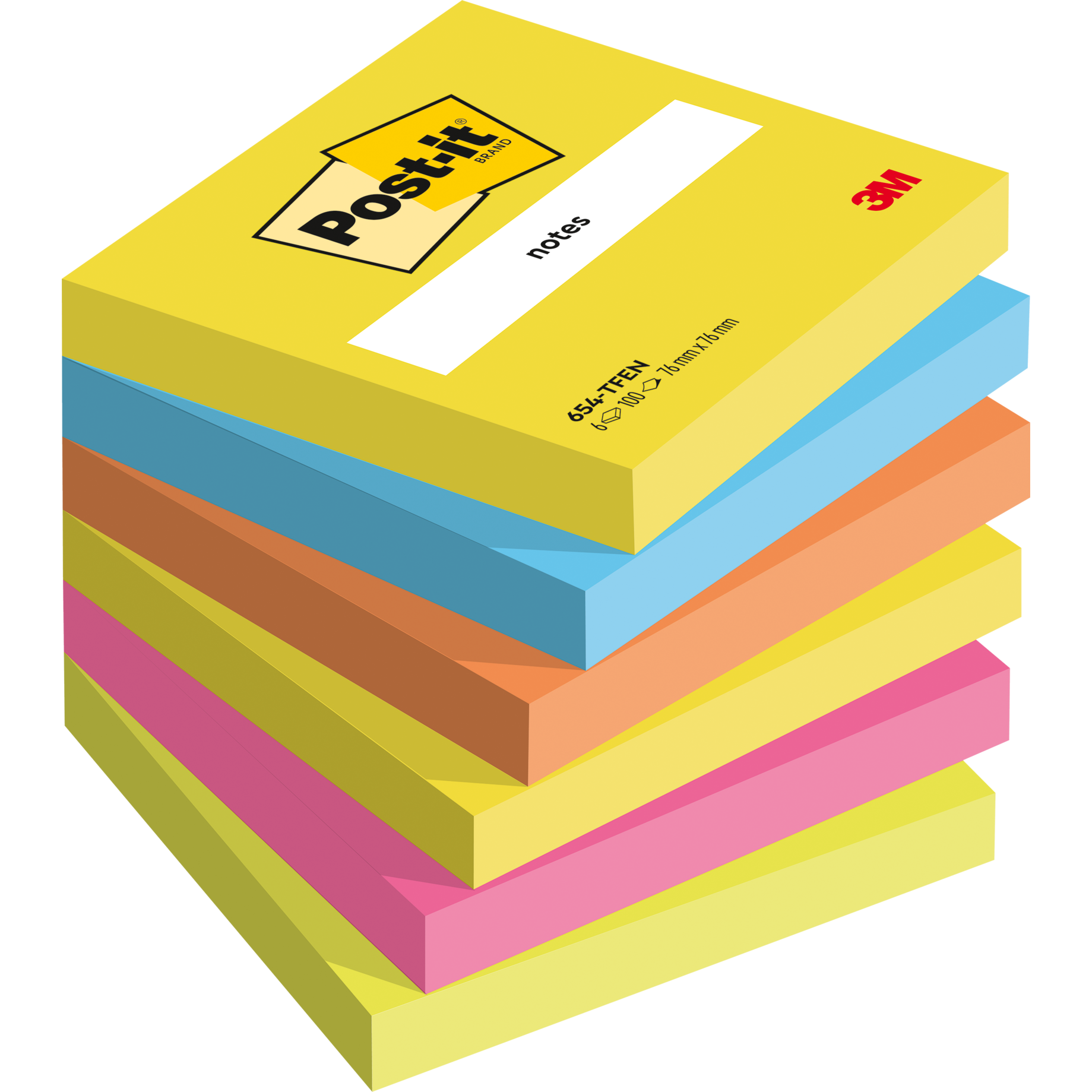 Post-it® Haftnotiz Notes Promotion Energetic Collection