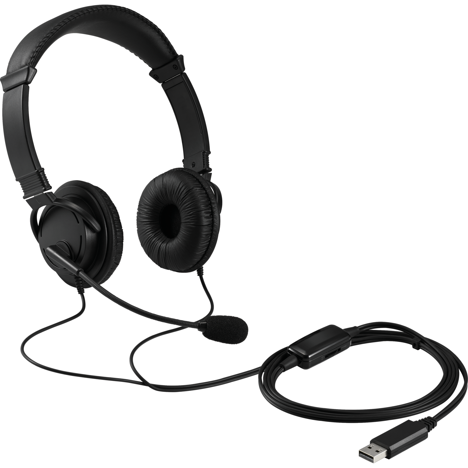 Headset Classic USB-A mit Mikrofon und Lautstärkeregler