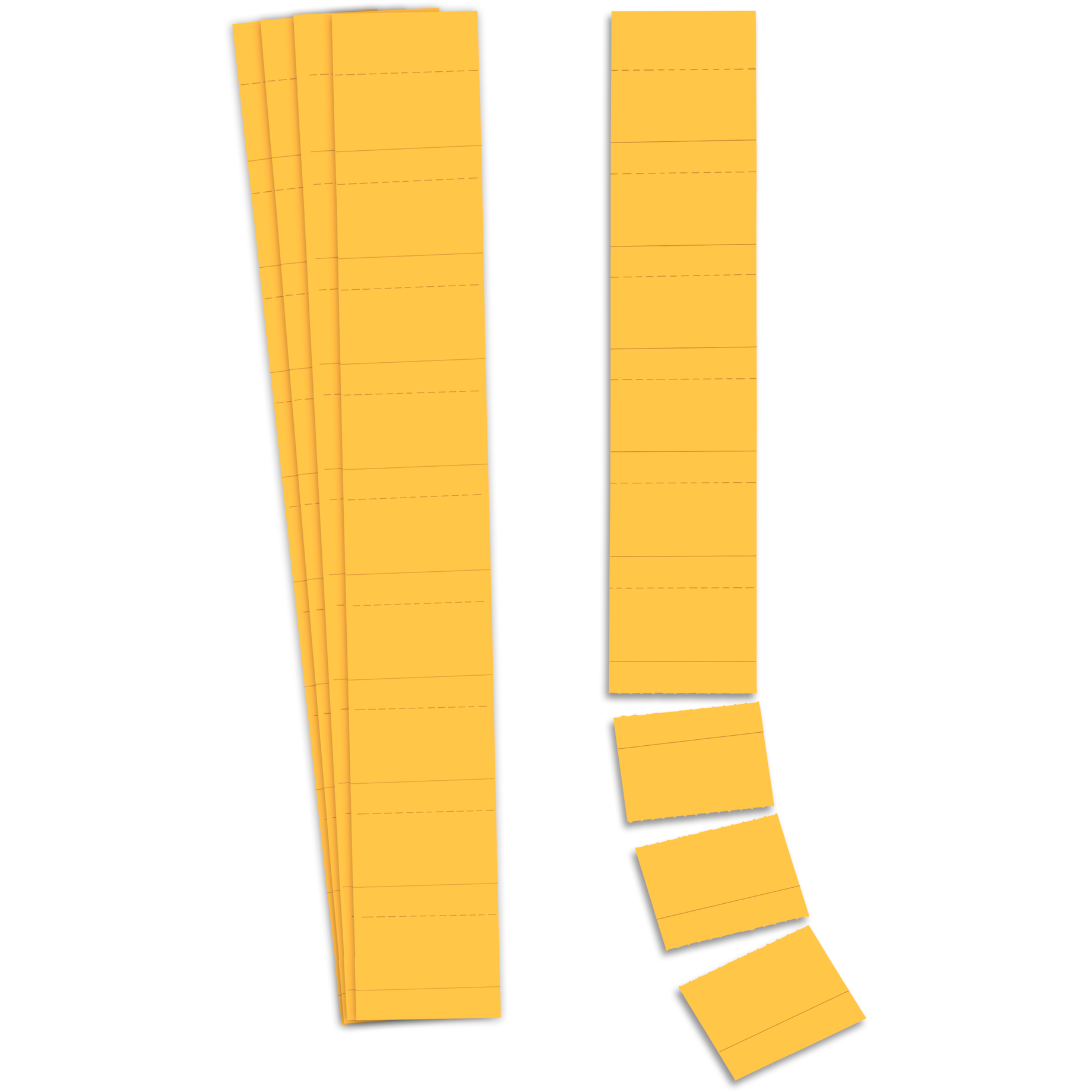 Einsteckkarte für Planrecord Stecktafel, 6 cm
