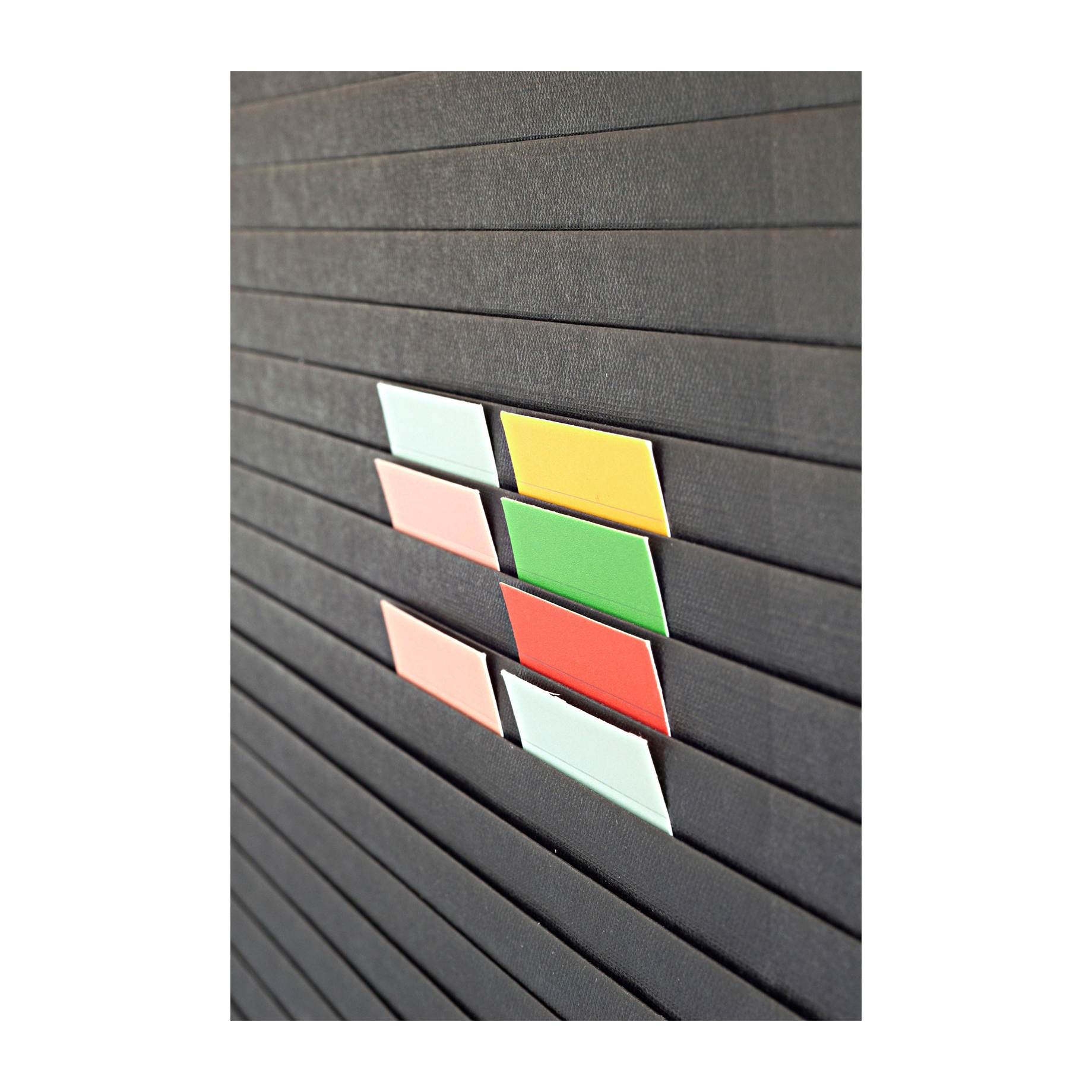 Einsteckkarte für Planrecord Stecktafel, 6 cm