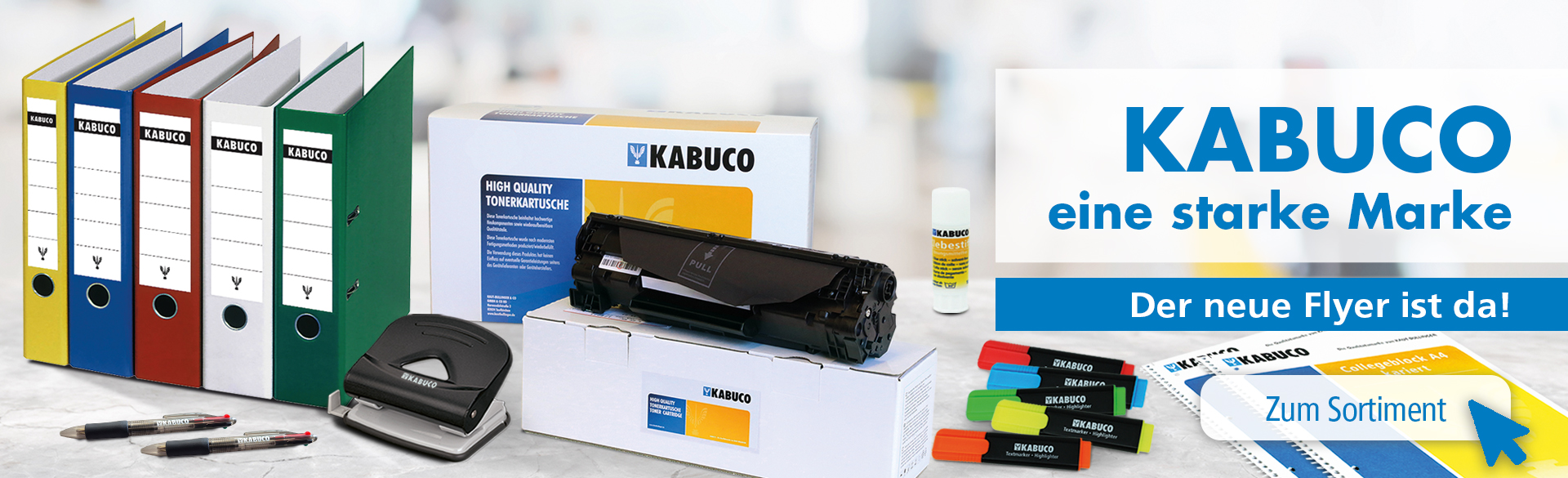 Ordner, Bürobedarf, Kopierer, Tonerkassette, Highlighter