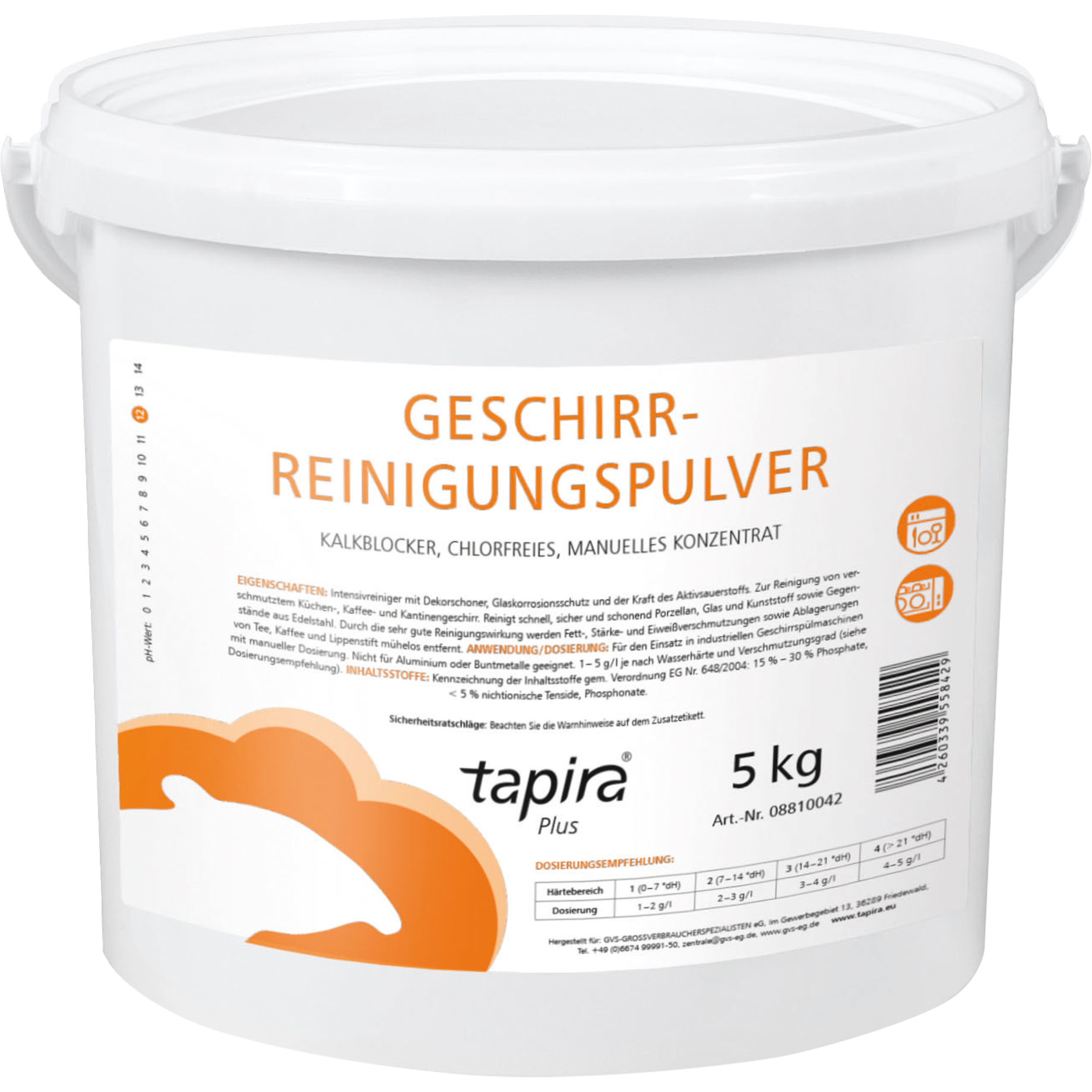 tapira Spülmaschinenpulver CF 5kg