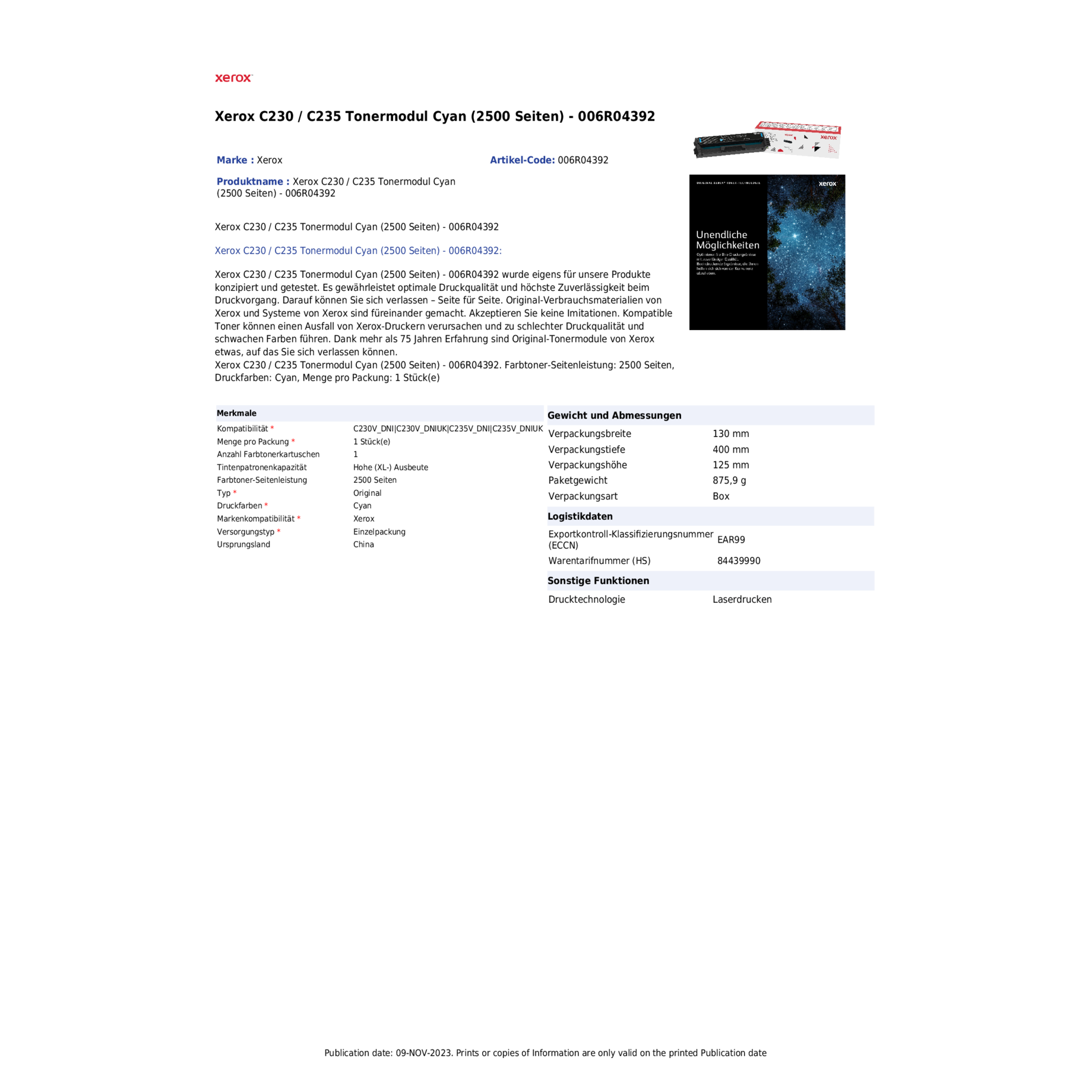Toner 006R043